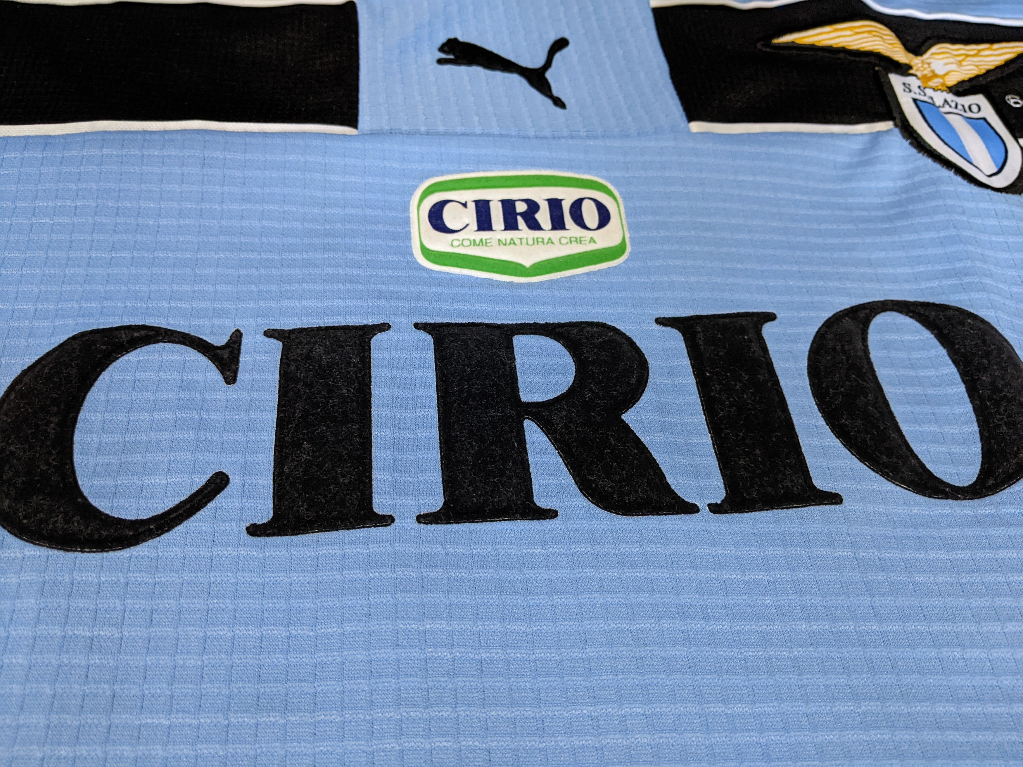 Puma Lazio 1998-99 home Pavel Nedved Jersey football shirt Size US M / EU 48-50 / 2 - 4 Thumbnail