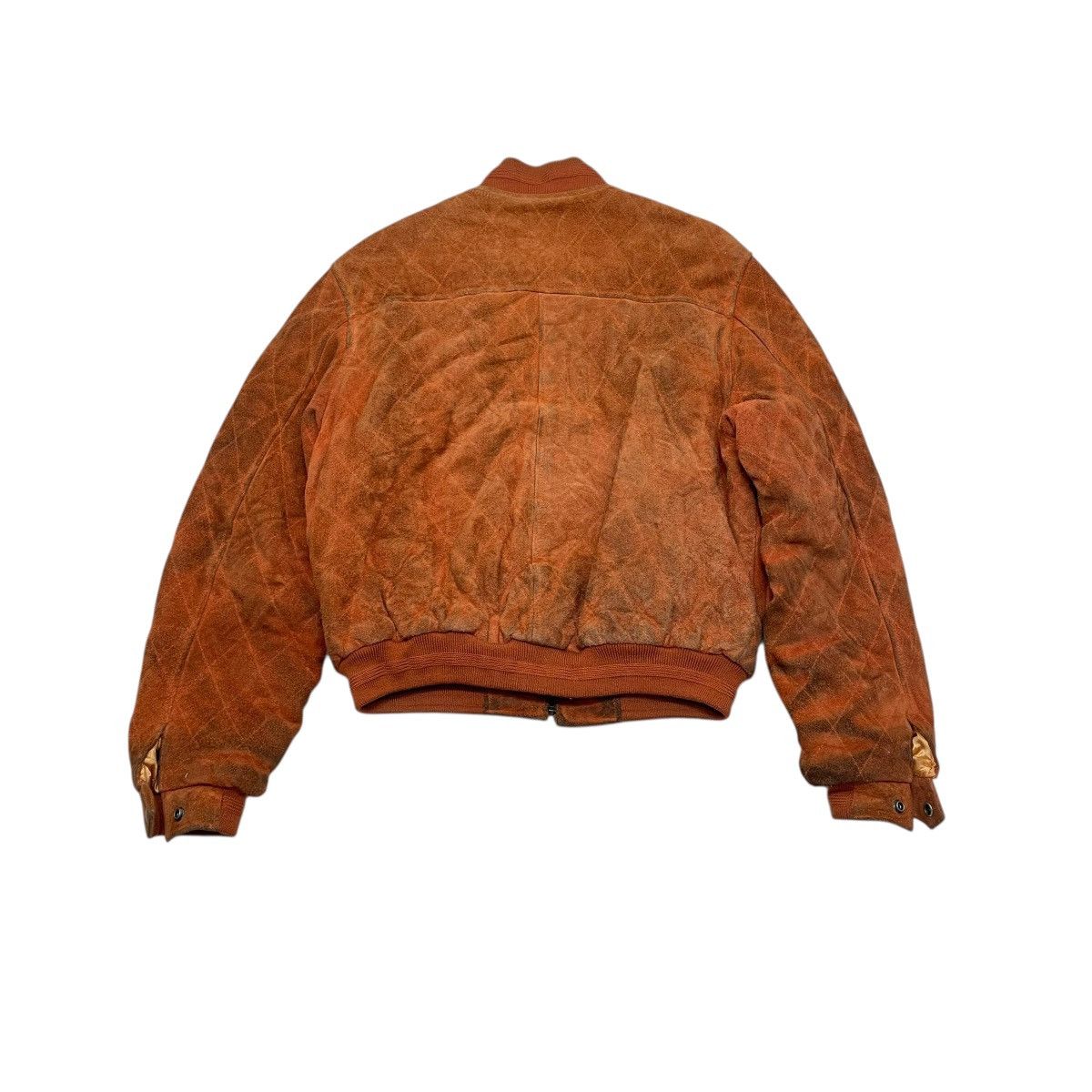 Schott 💥Vintage LeatherCraft Field And Town United Worker Bomber Size US M / EU 48-50 / 2 - 2 Thumbnail