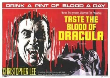 Band Tees Vintage Movie Taste the Blood of Dracula Size US XL / EU 56 / 4 - 10 Thumbnail
