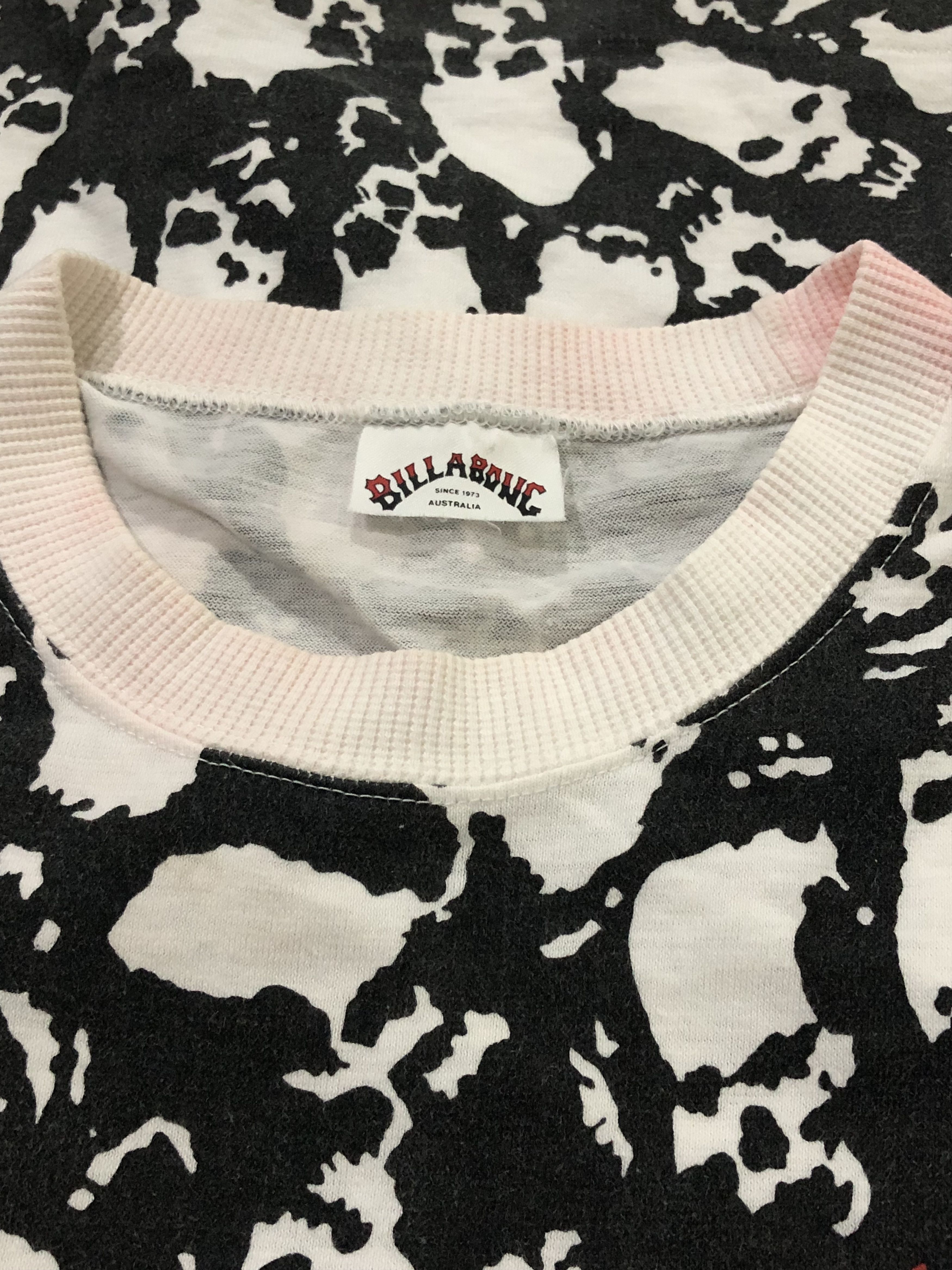 Billabong Vintage 80s Billabong Bad Billy's Pirate Skull Crossbones Size US M / EU 48-50 / 2 - 6 Thumbnail