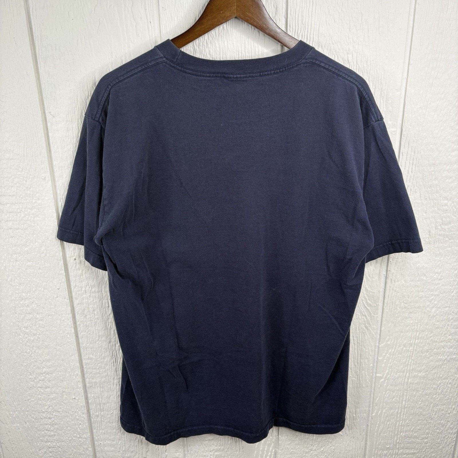 NFL Y2K Navy Dallas Cowboys NFL Tee Shirt Size L Size US L / EU 52-54 / 3 - 3 Thumbnail