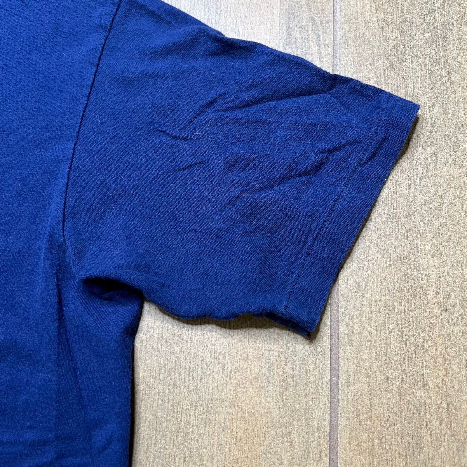 Vintage Vintage 80s blue t-shirt Sz S/M Sun Valley Sprint Triathlon Size US M / EU 48-50 / 2 - 6 Thumbnail