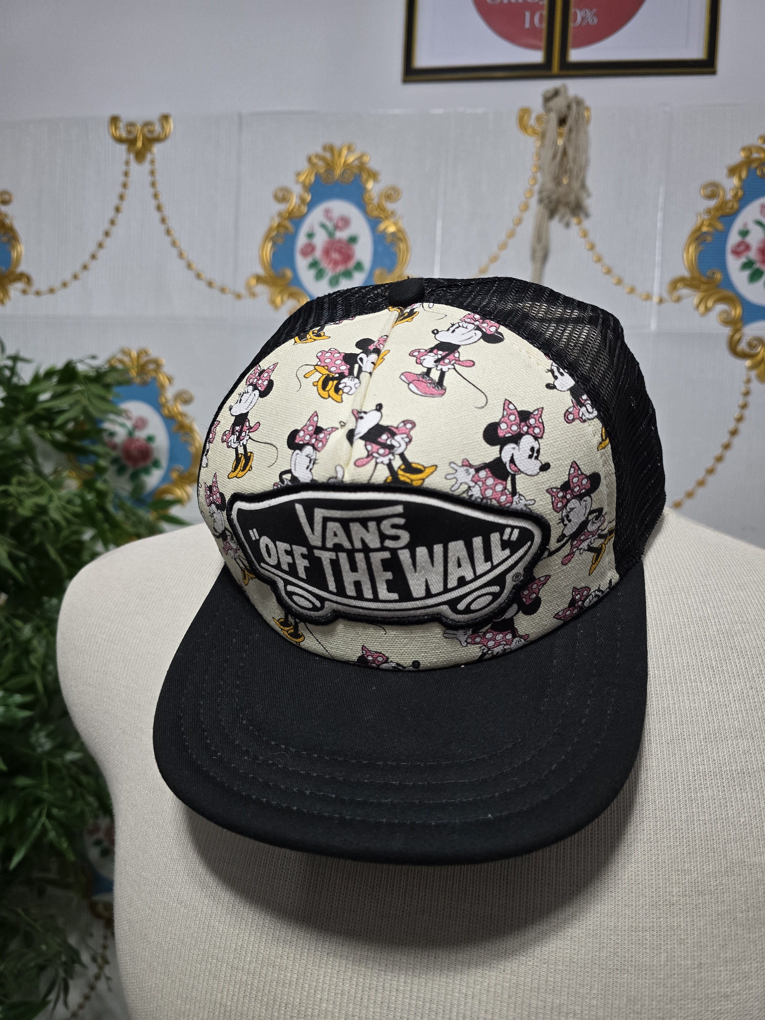 Disney × Vans Vans x Disney Minnie Mouse trucker hat .RARE. Onesize Size ONE SIZE - 5 Thumbnail