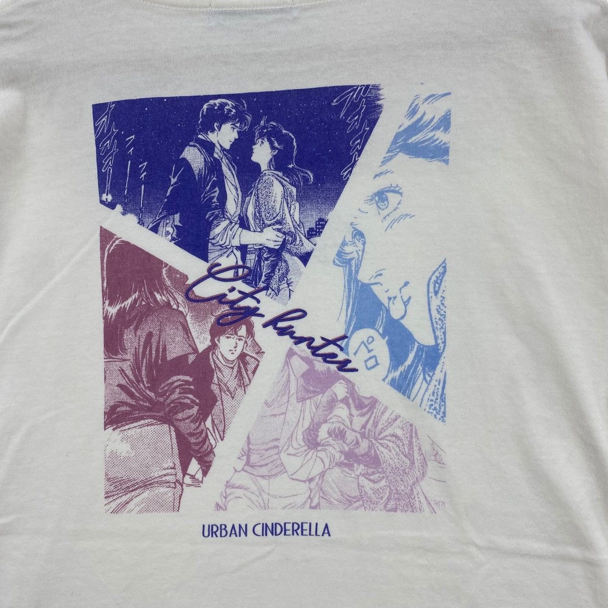 Anime × Vintage CITY HUNTER Urban Cinderella Anime Manga Tee Shirt Size US M / EU 48-50 / 2 - 2 Thumbnail