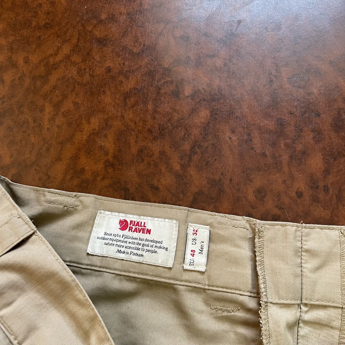 Fjallraven × Vintage Fjallraven shorts 90s cargo baggy outdoor g1000 Size US 32 / EU 48 - 2 Thumbnail