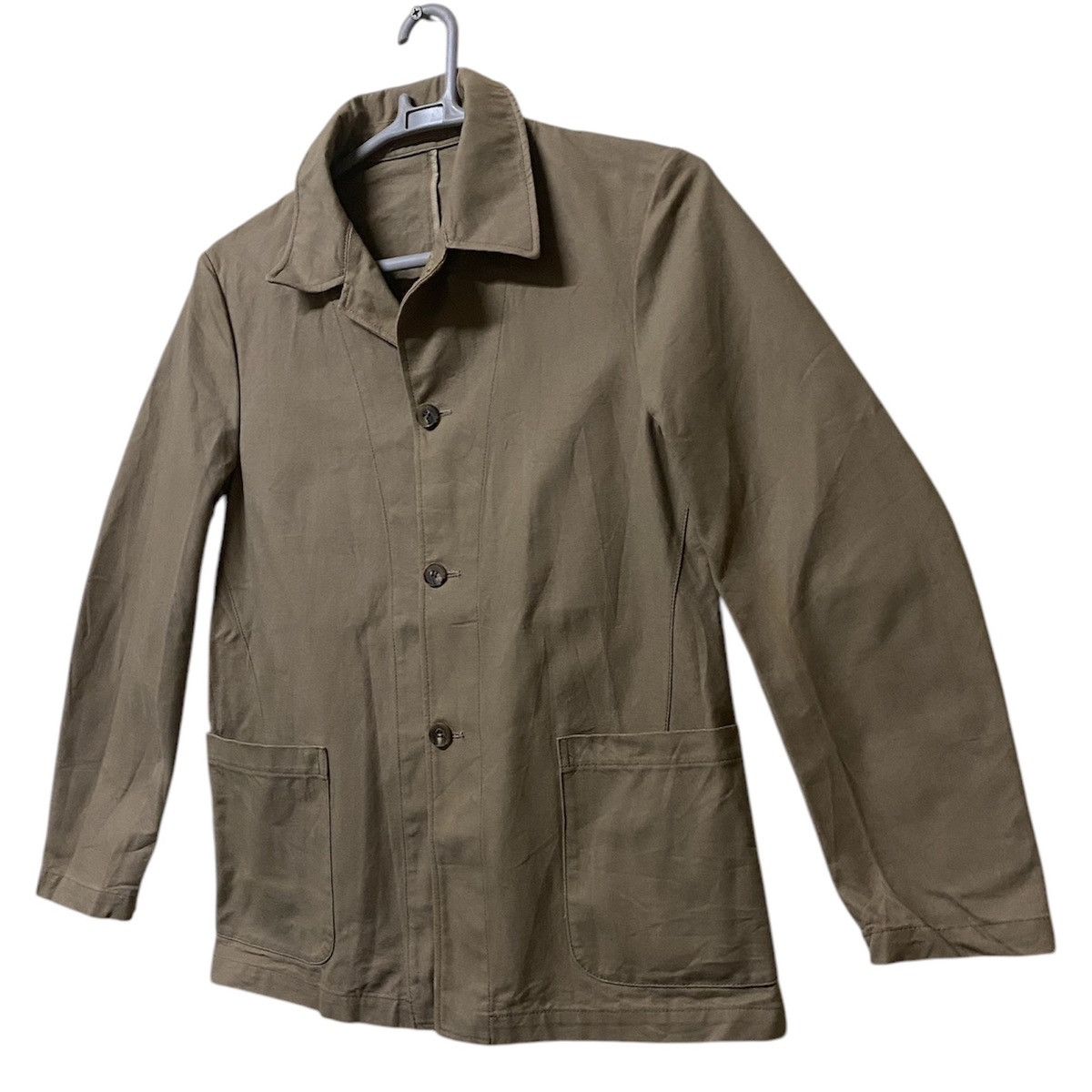 Yohji Yamamoto Yohji Yamamoto AAR Hunting Chore pocket canvas jacket Size US L / EU 52-54 / 3 - 2 Thumbnail