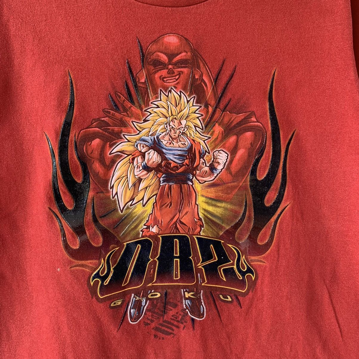 vintage DRAGON BALL Z t shirt. GOKU super saiyan. Majin Buu