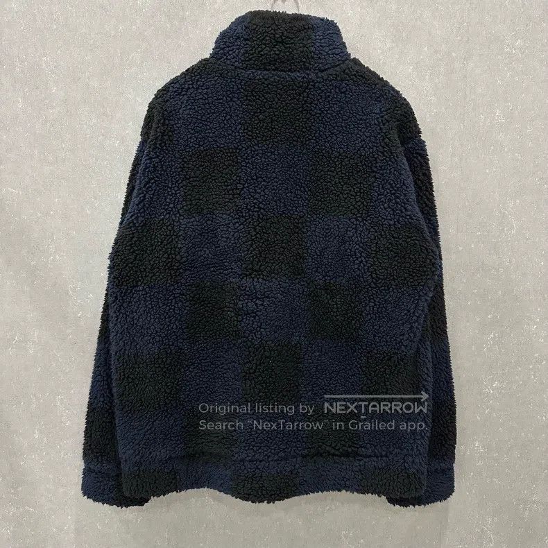 Louis Vuitton Louis Vuitton Checkerboard teddy jacket Size US XXL / EU 58 / 5 - 2 Thumbnail