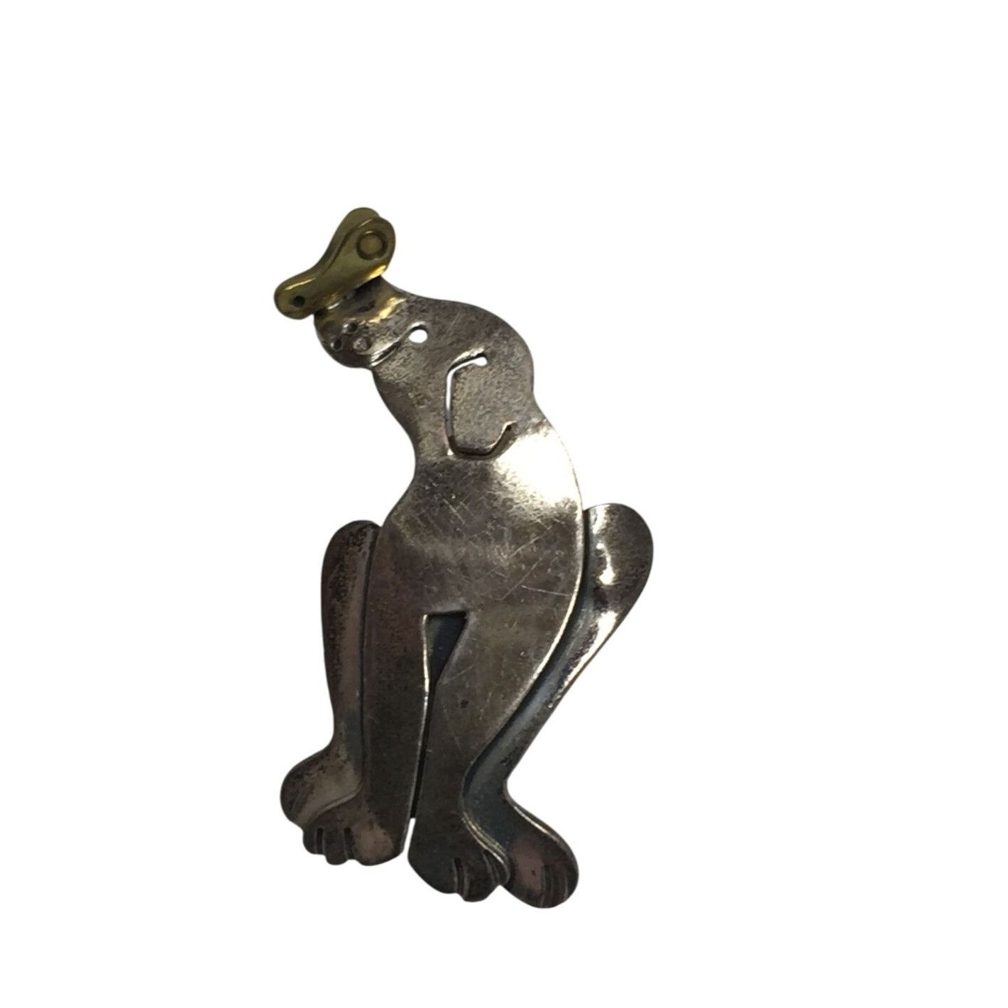 Other Far Fetched Sterling Silver Dog with Butterfly on its Nose P Size ONE SIZE - 1 Thumbnail