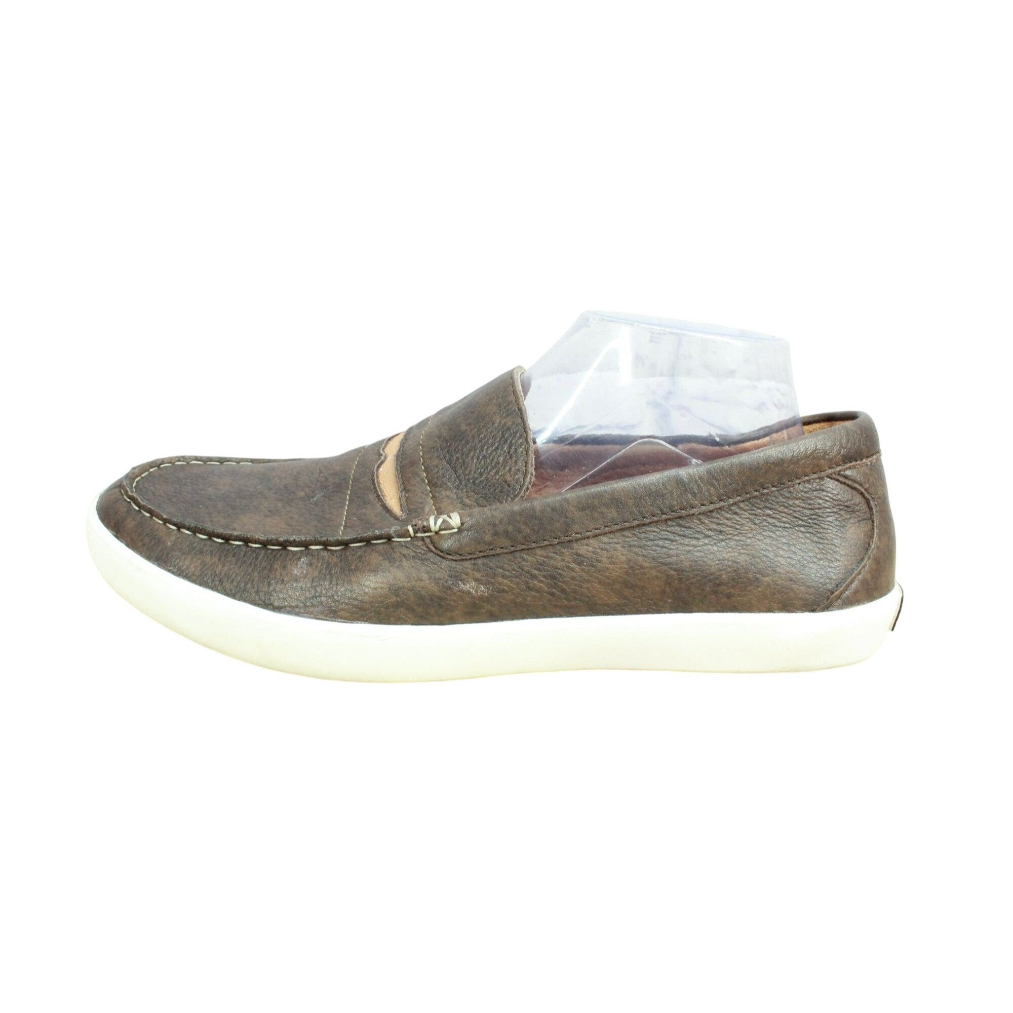 L.L. Bean LL Bean Brown Leather Mountainville Penny Loafers Size US 11 / EU 44 - 1 Thumbnail