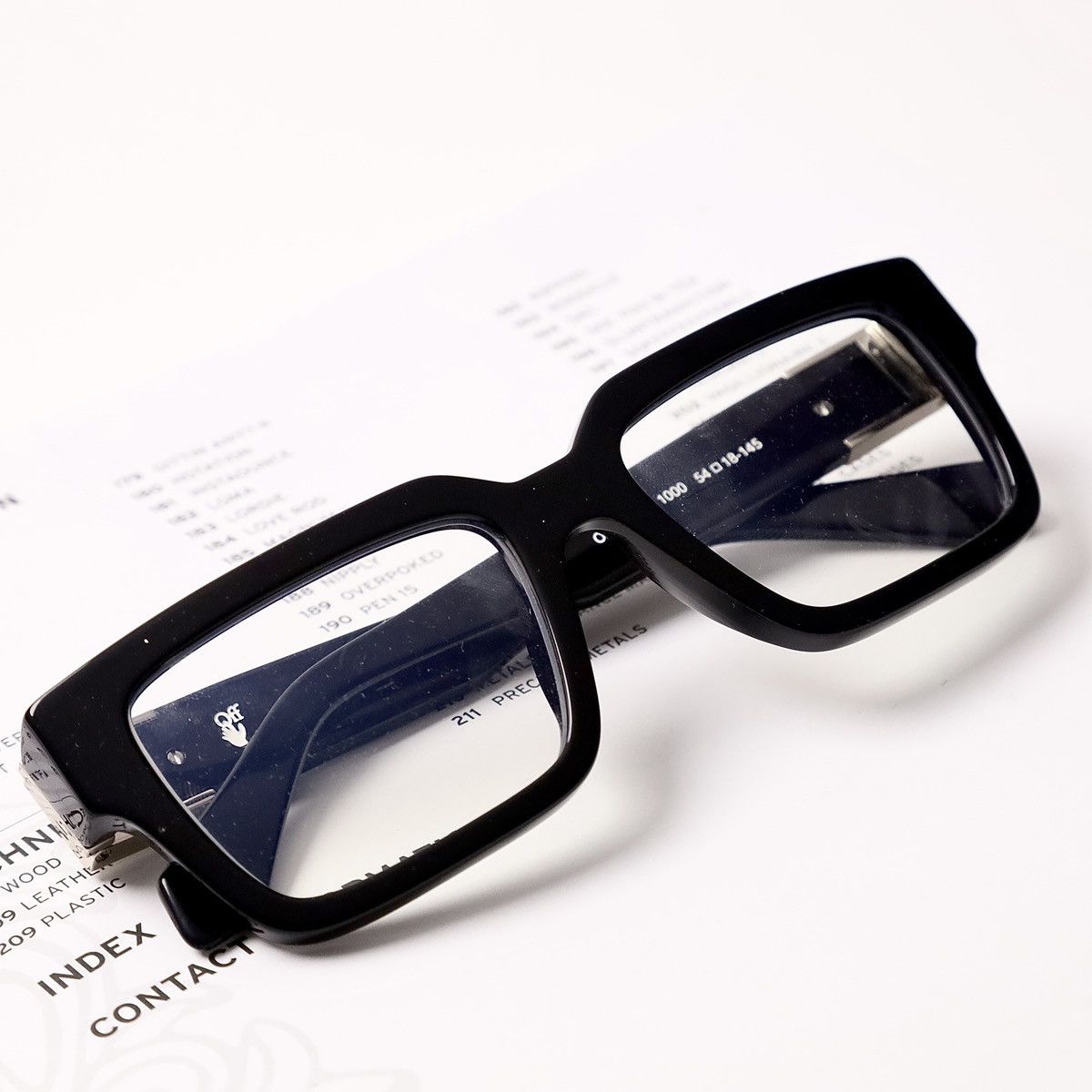 Off-White OFF WHITE OPTICAL STYLE 15 GLASSES Size ONE SIZE - 6 Thumbnail