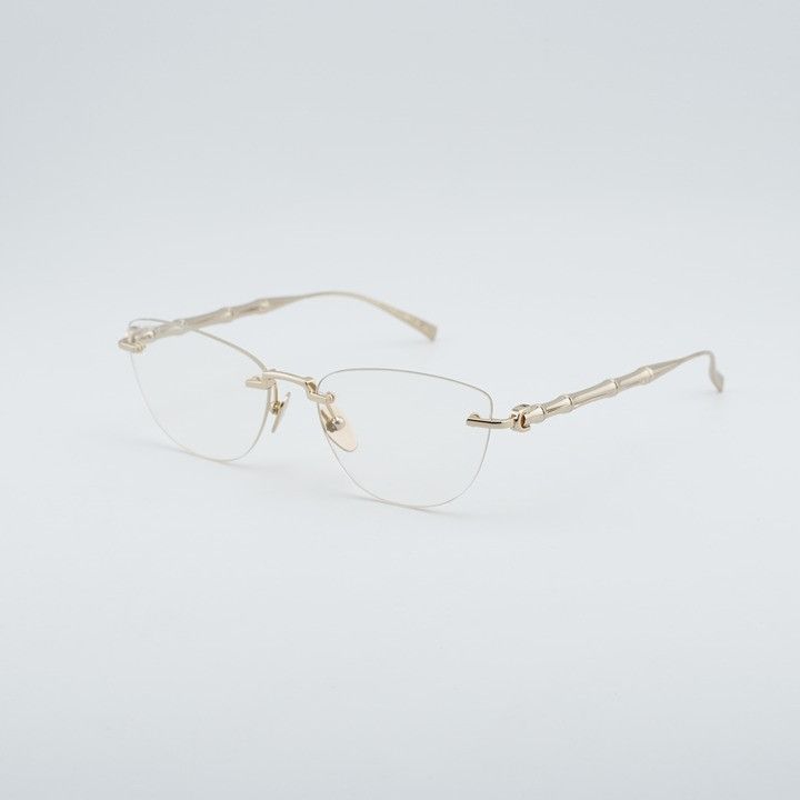 Gucci Gucci GG2063S 006 Sunglasses Shiny Endura Gold Cat Eye Frame Size ONE SIZE - 1 Thumbnail