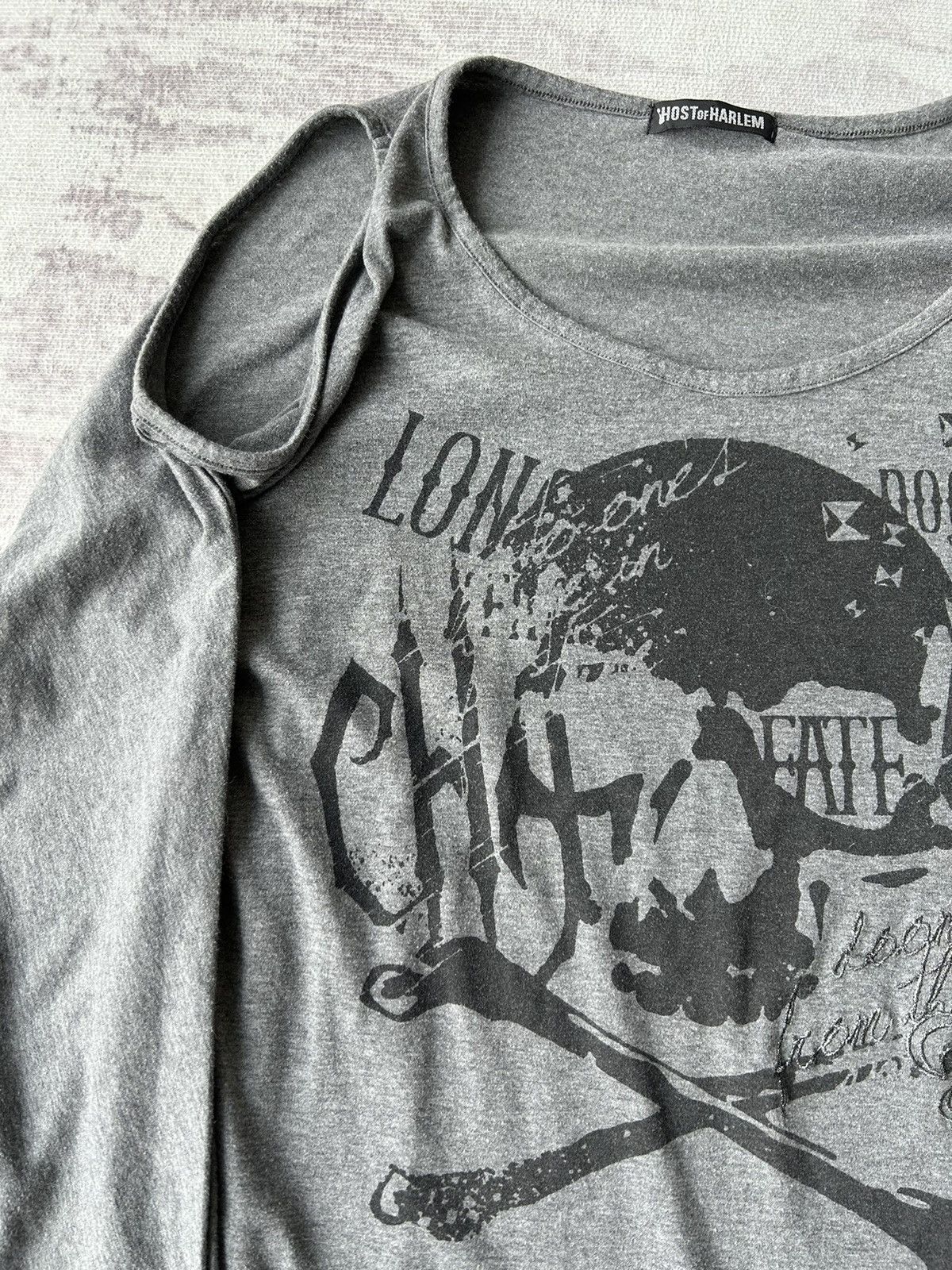If Six Was Nine Host OF Harlem Skull Long Sleeve Size US XS / EU 42 / 0 - 8 Thumbnail