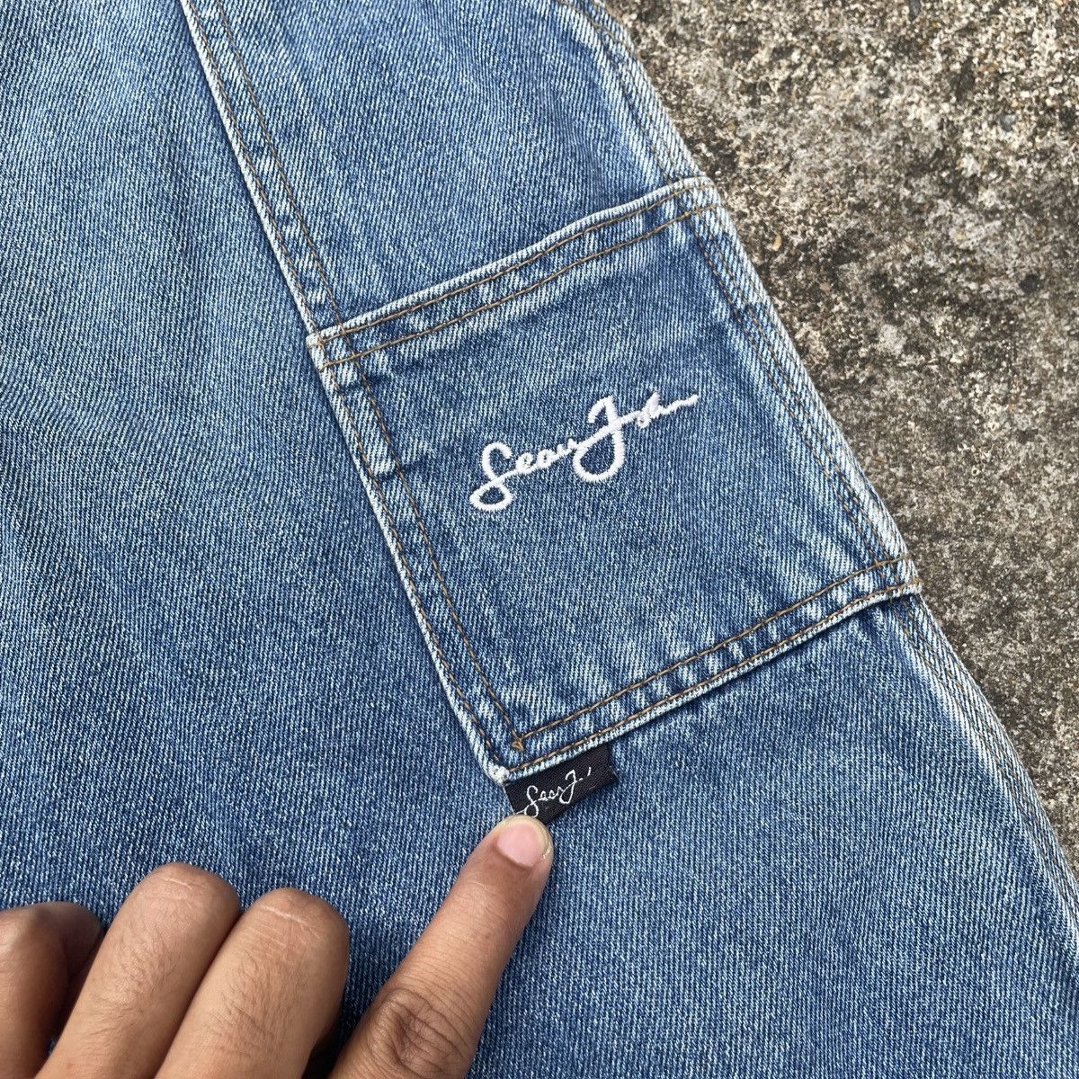 If Six Was Nine Crazy Vintage Baggy Y2K Sean John Carpenter Jeans Size US 38 / EU 54 - 5 Thumbnail