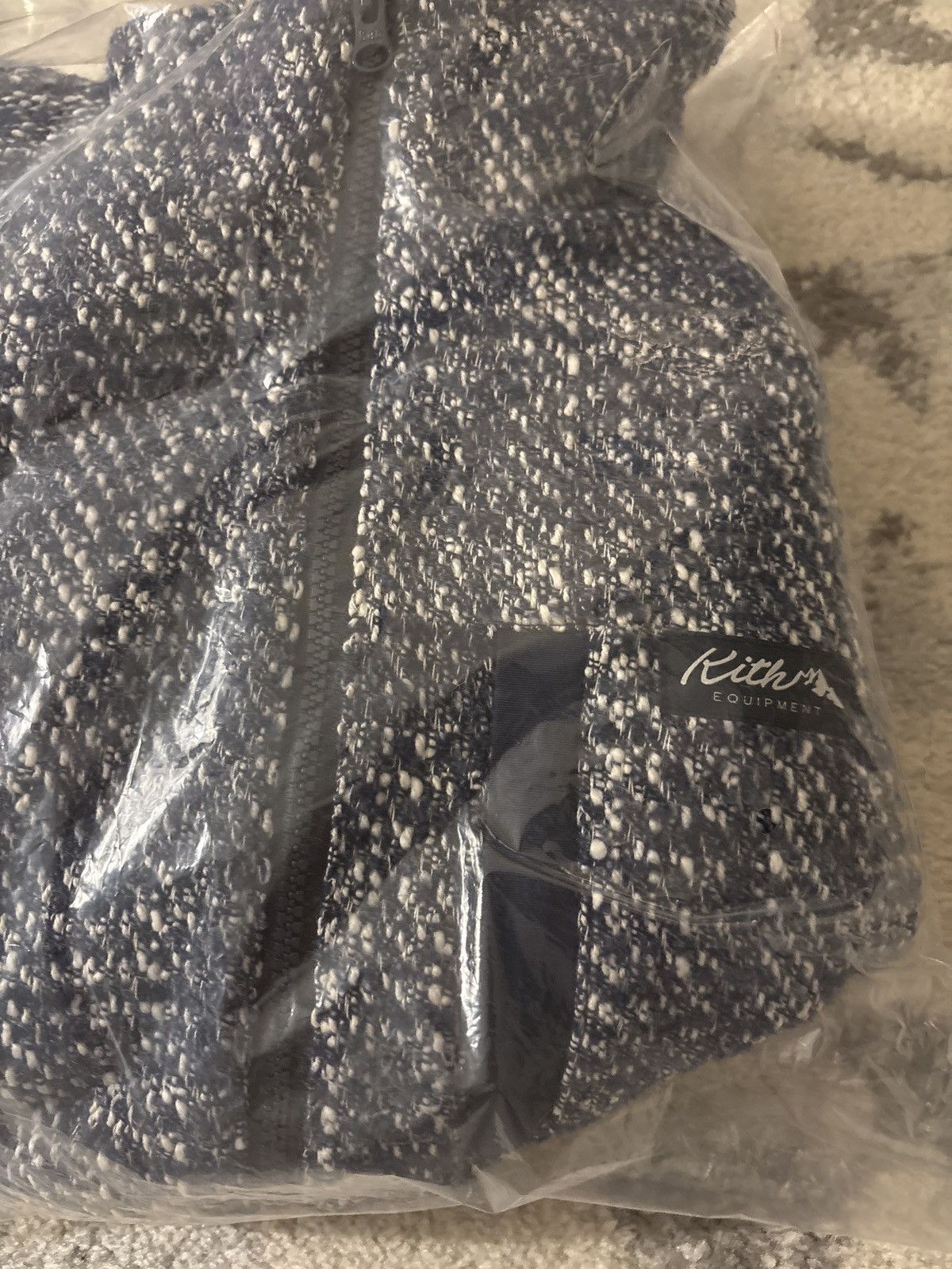 KITH Textured Tweed Claremont Full Zip