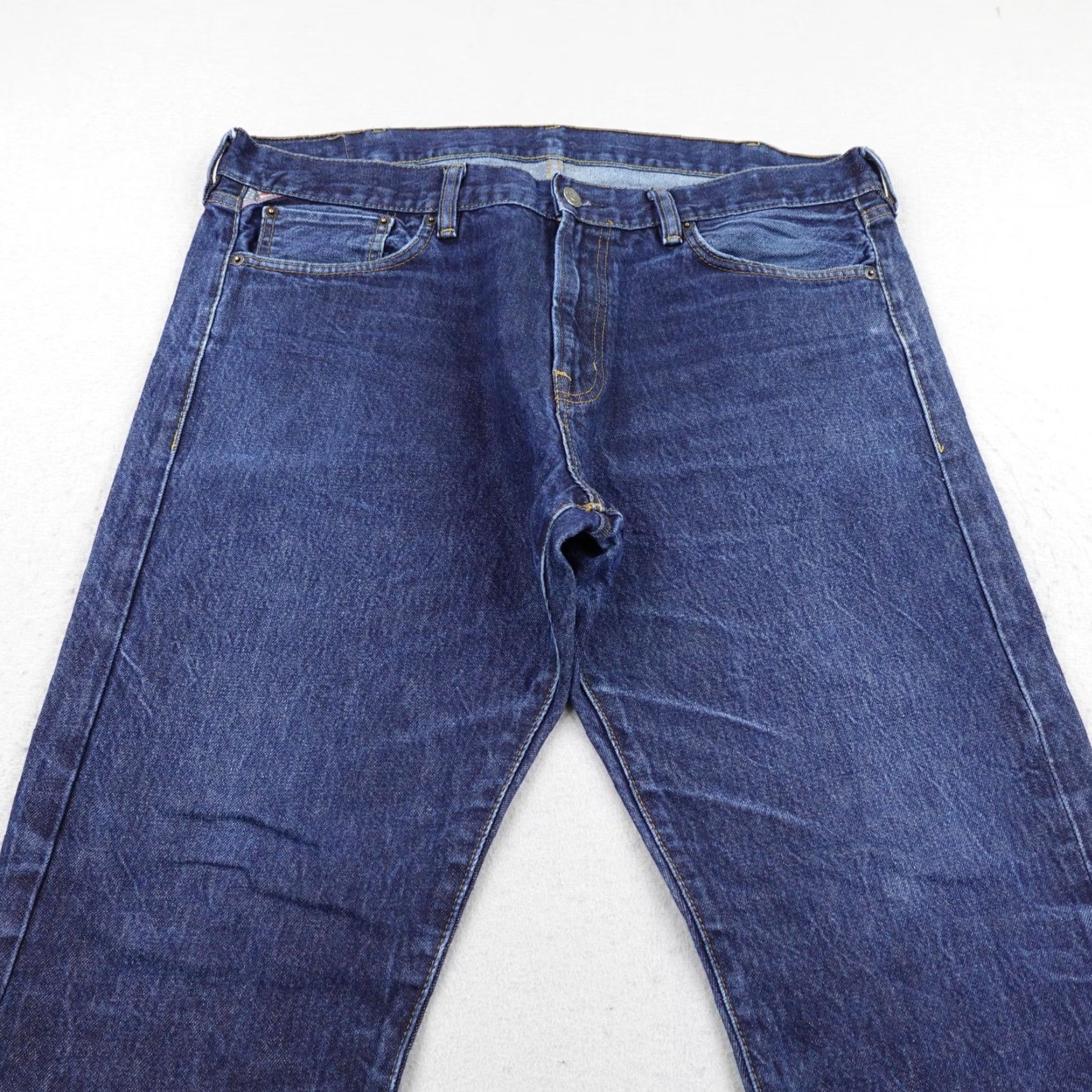 Ralph Lauren Ralph Lauren Jeans Mens 38x32 Blue Denim & Supply Slim Straight American Flag Size US 38 / EU 54 - 2 Thumbnail