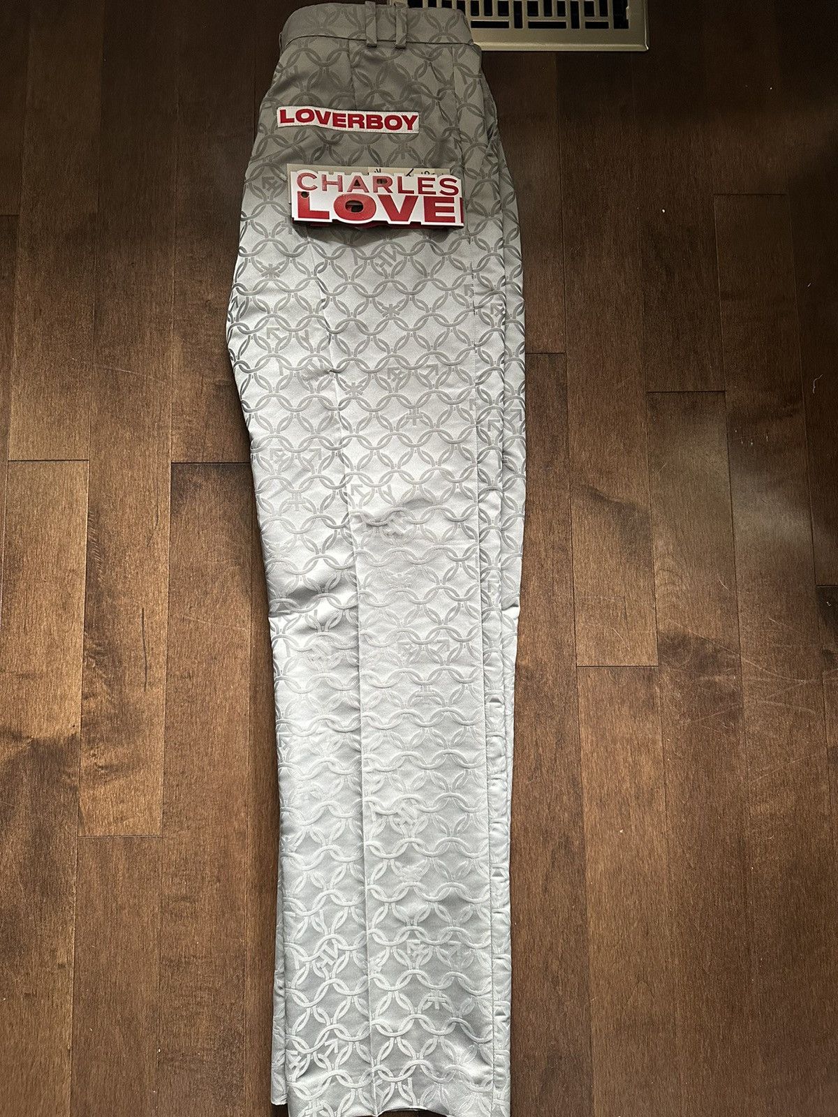 Charles Jeffrey LOVERBOY Charles Jeffrey Loverboy - Grey Straight Cut Trouser Size US 32 / EU 48 - 7 Thumbnail