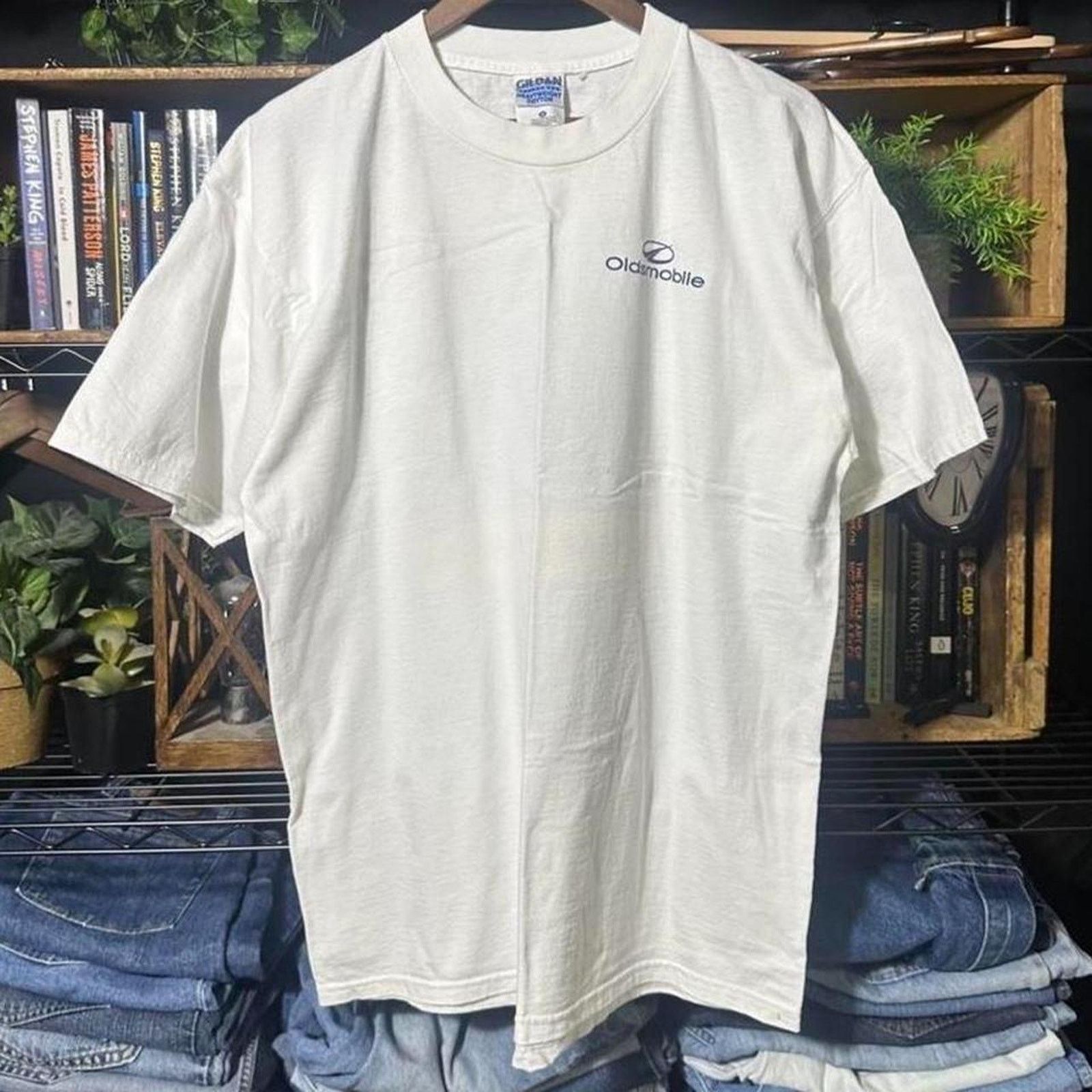 Fruit Of The Loom Vintage 90s Oldsmobile 100 Anniversary Shirt Car Show Shirt Size US XL / EU 56 / 4 - 3 Thumbnail