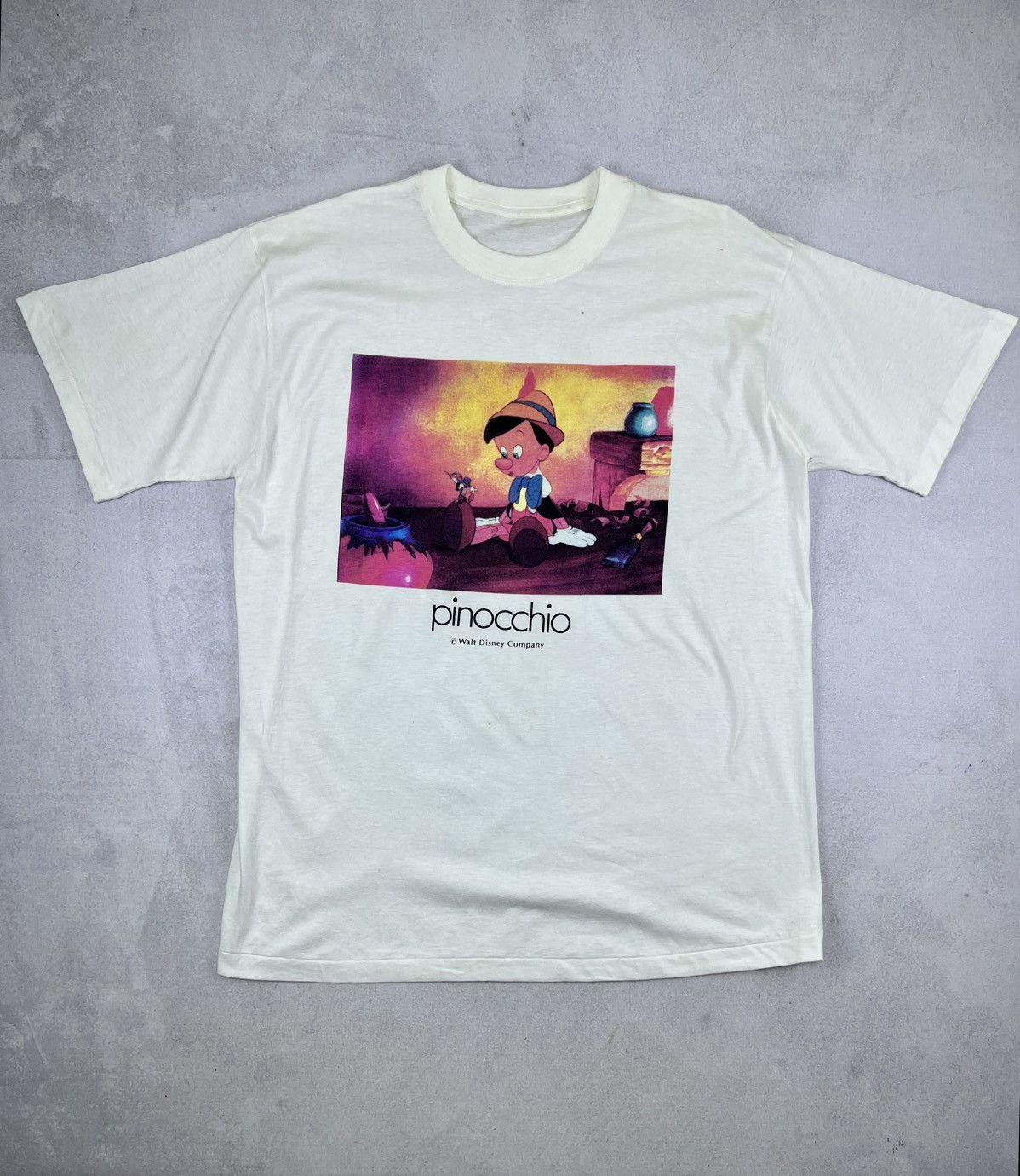 Cartoon Network × Vintage Vintage Pinocchio Cartoon Rare Size US L / EU 52-54 / 3 - 2 Thumbnail