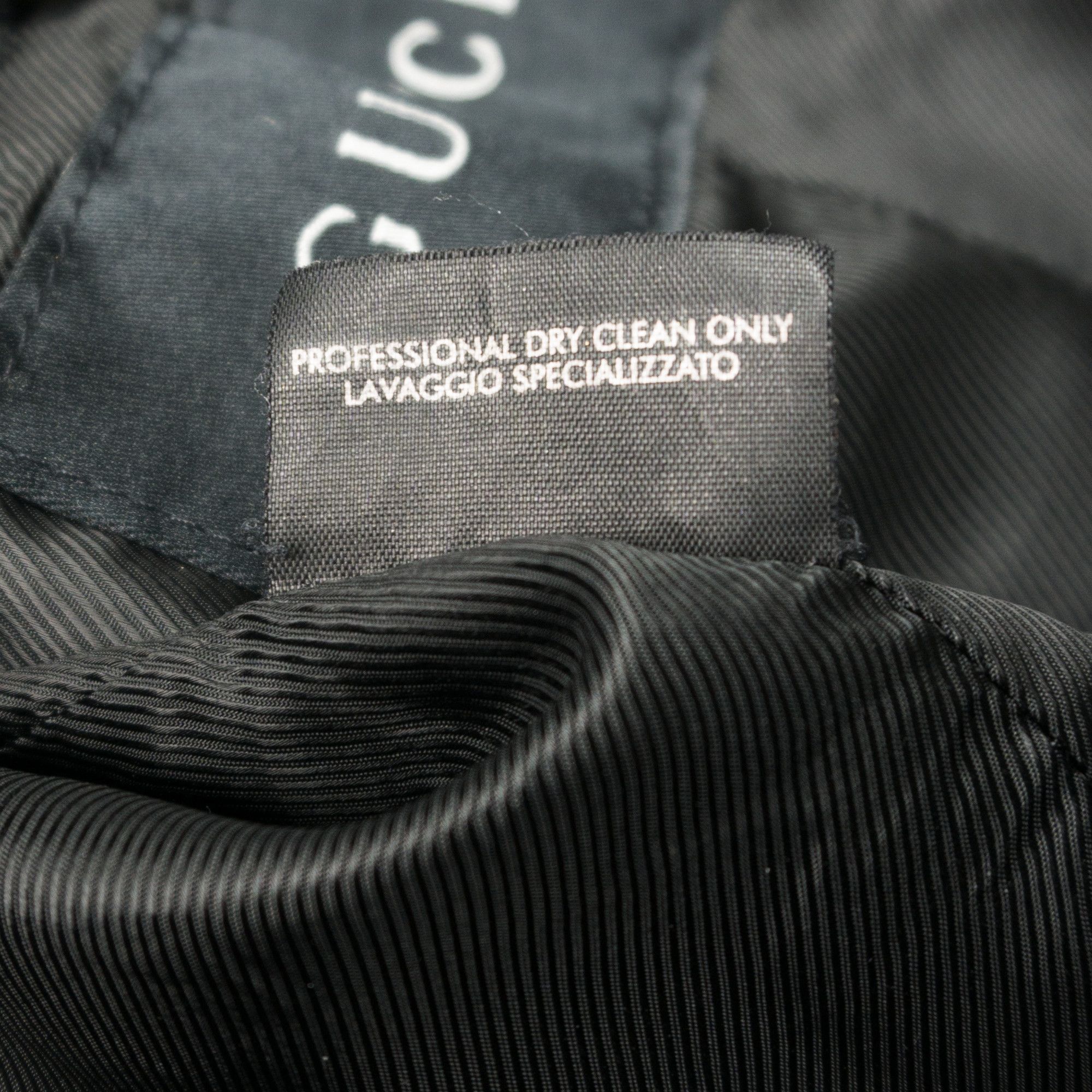 Gucci Gucci by Tom Ford AW01 Belted Leather Jacket Size M / US 6-8 / IT 42-44 - 6 Thumbnail