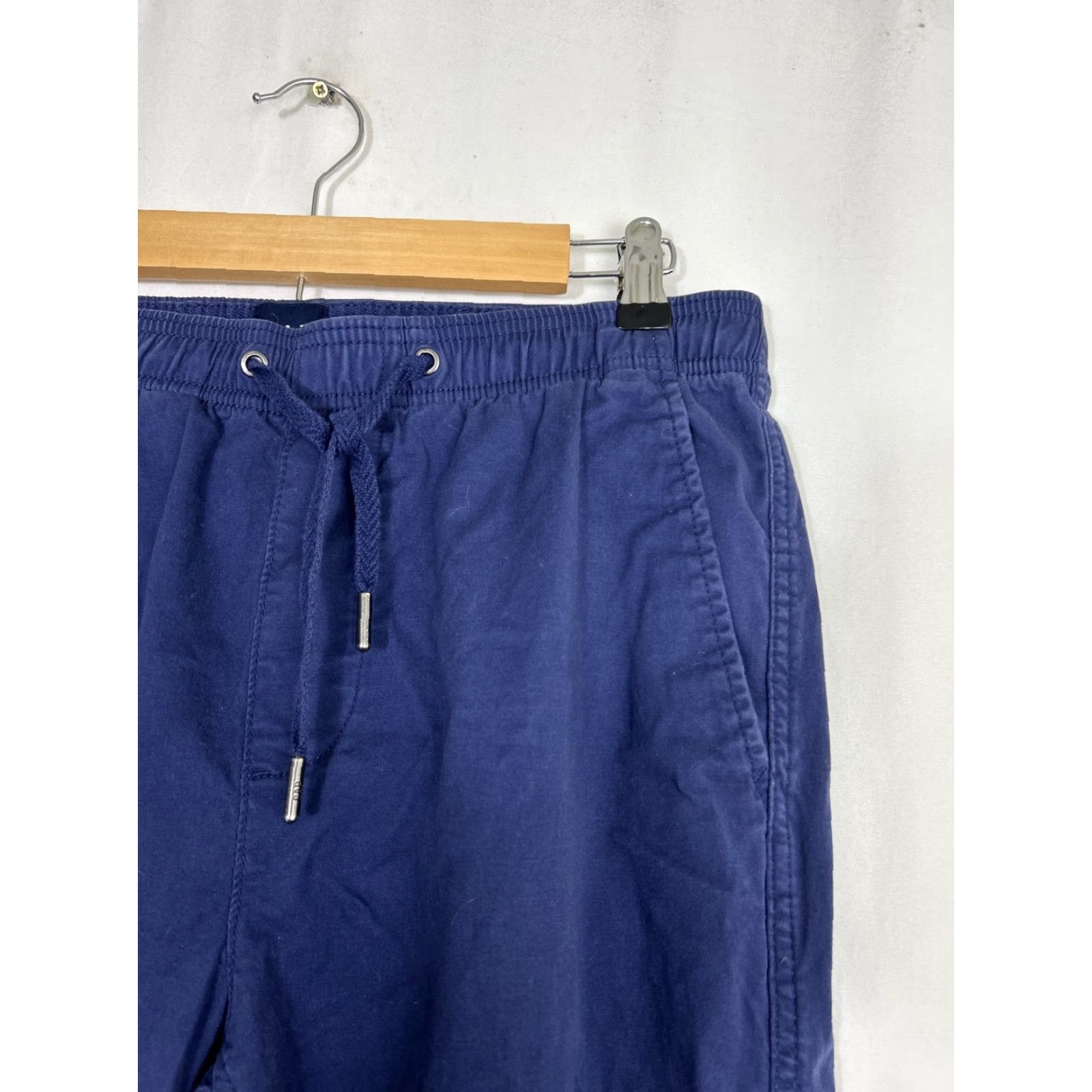 Gap Gap Mens Small Cotton Spandex Navy Blue Joggers Ankle Drawstring 28in Inseam Pants Size US 29 - 5 Thumbnail