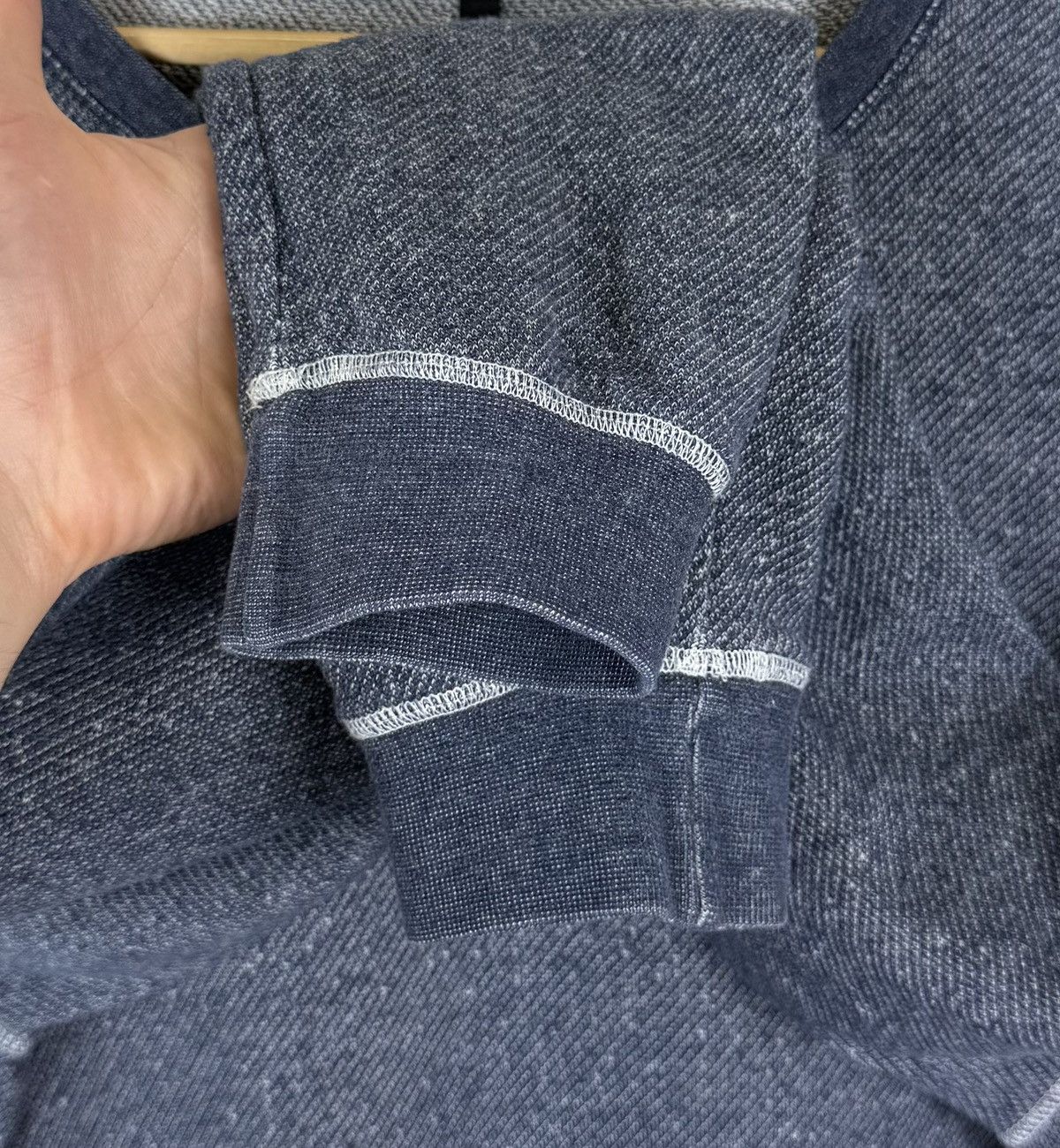 Nudie Jeans Nudie Jeans Round Neck Pullover Sweatshirt Blue Long Sleeve Size US L / EU 52-54 / 3 - 5 Thumbnail