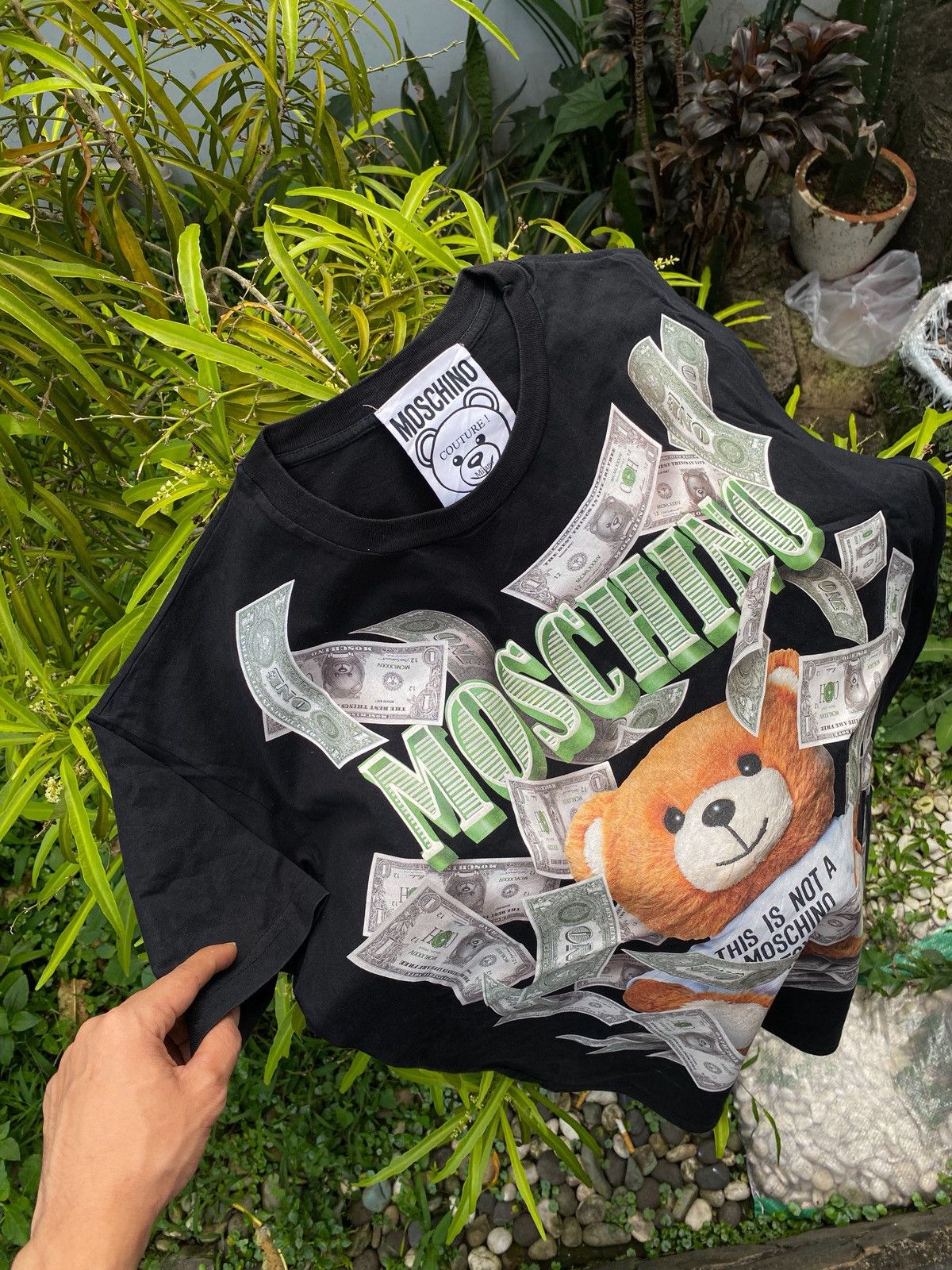Moschino Moschino Money Bear T'shirt Size US M / EU 48-50 / 2 - 3 Thumbnail