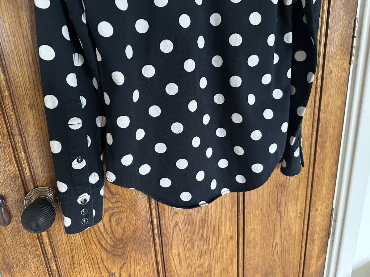 Saint Laurent Paris Saint Laurent black polka dot western denim shirt XS Grail Size US XS / EU 42 / 0 - 17 Thumbnail