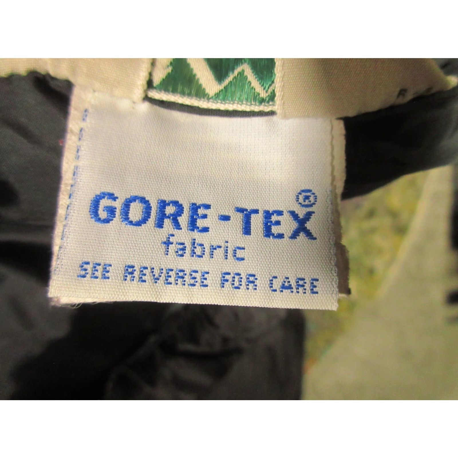 Vintage VTG REI Gor Tex Rain Pants Mens L Black Lightweight Packable Zip Ankles USA Size US 33 - 3 Thumbnail