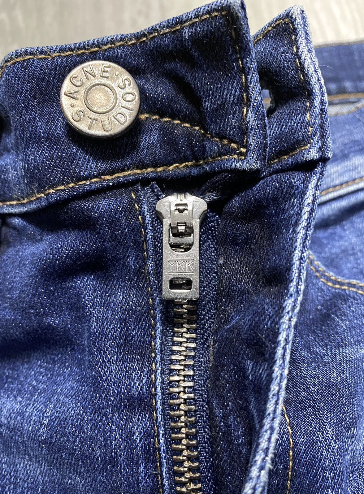 Acne Studios Womens Acne Studios Max Prince Washed Navy Jeans Denim Thick Size 28" / US 6 / IT 42 - 13 Thumbnail