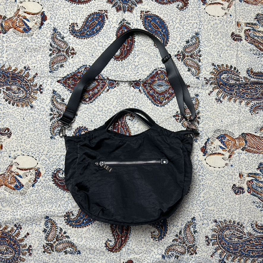 image of Yohji Yamamoto Ysaccs Nylon 2Way Bag in Black, Women's
