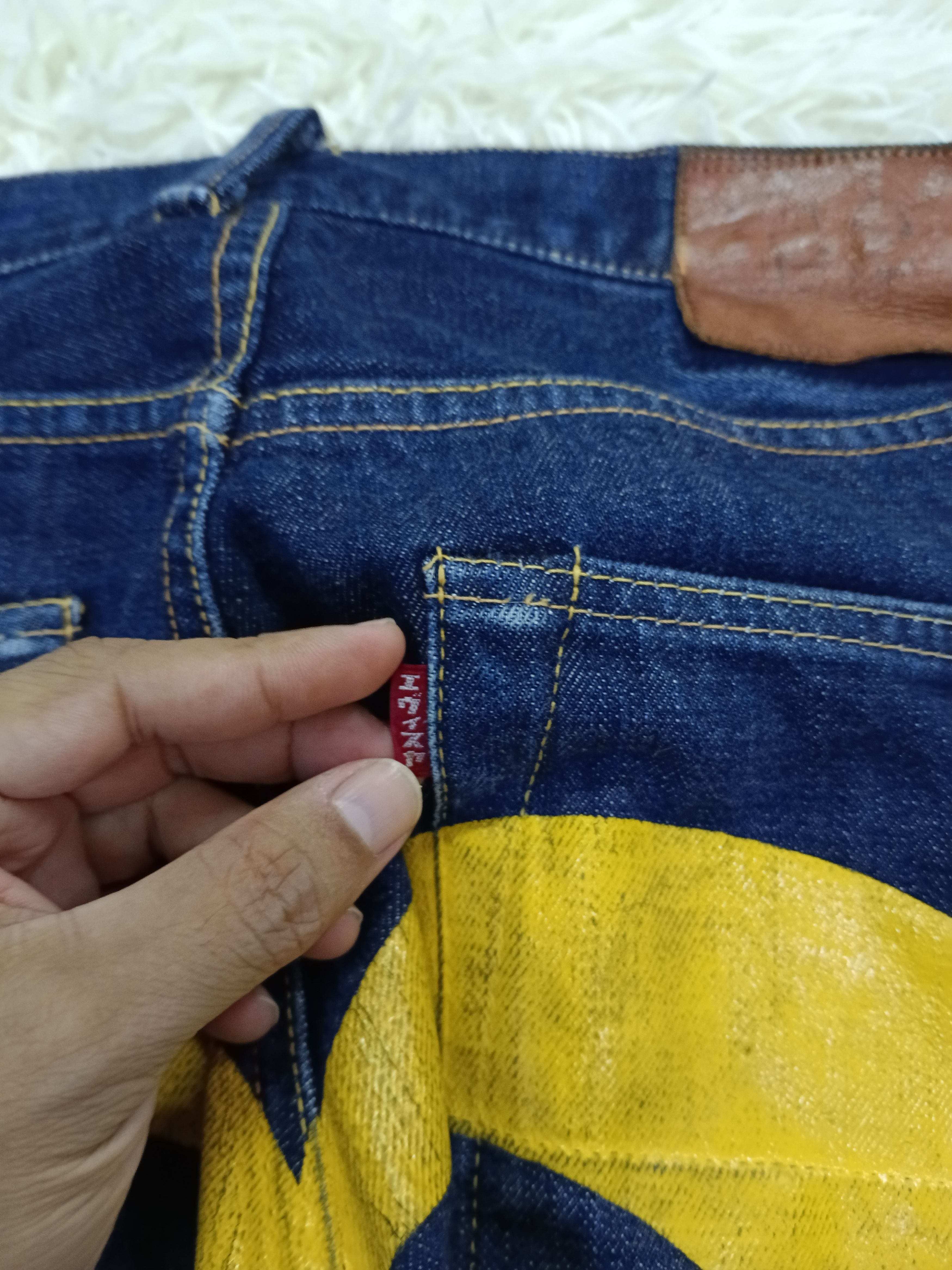 Evisu YAMANE DAICOCK BY HIDEHIKO YAMANE FOUNDER OF EVISU Size US 30 / EU 46 - 10 Thumbnail