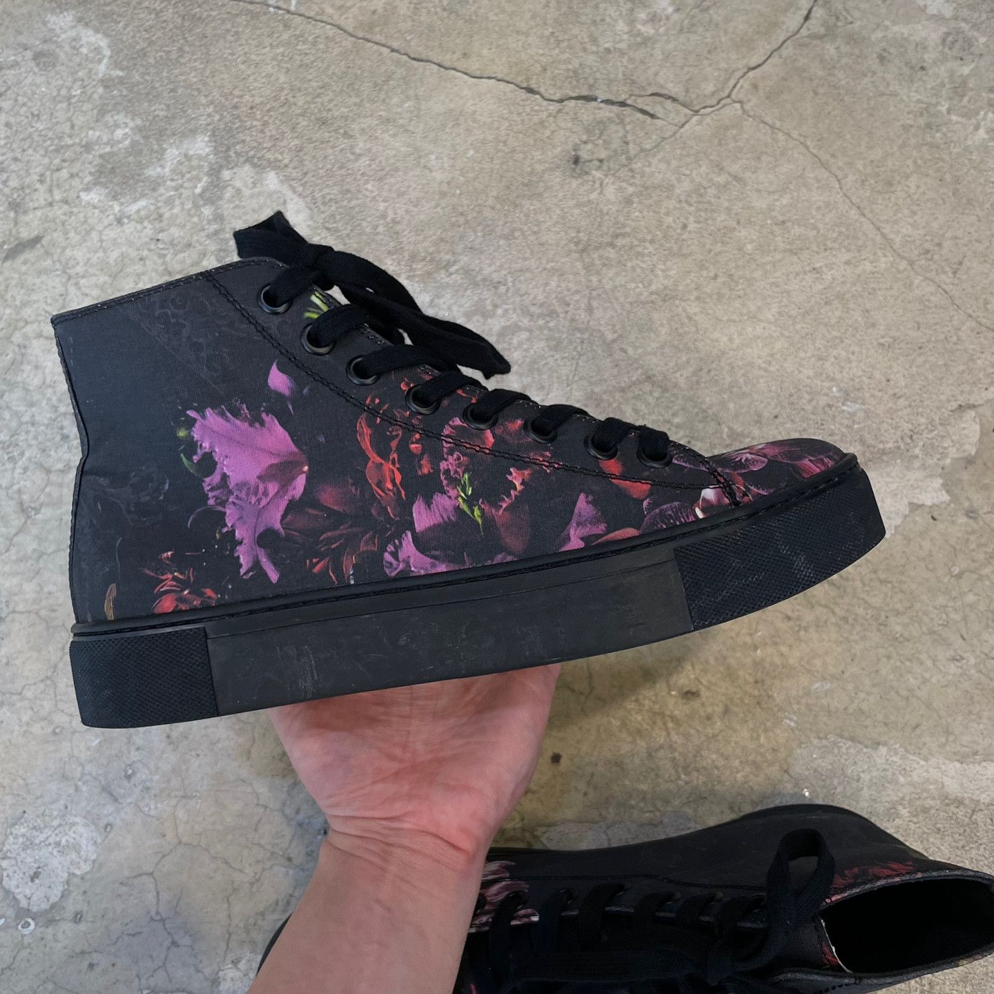 Yohji Yamamoto Yohji yamamoto 19ss Print High Top Sneakers Size US 9 / EU 42 - 7 Thumbnail