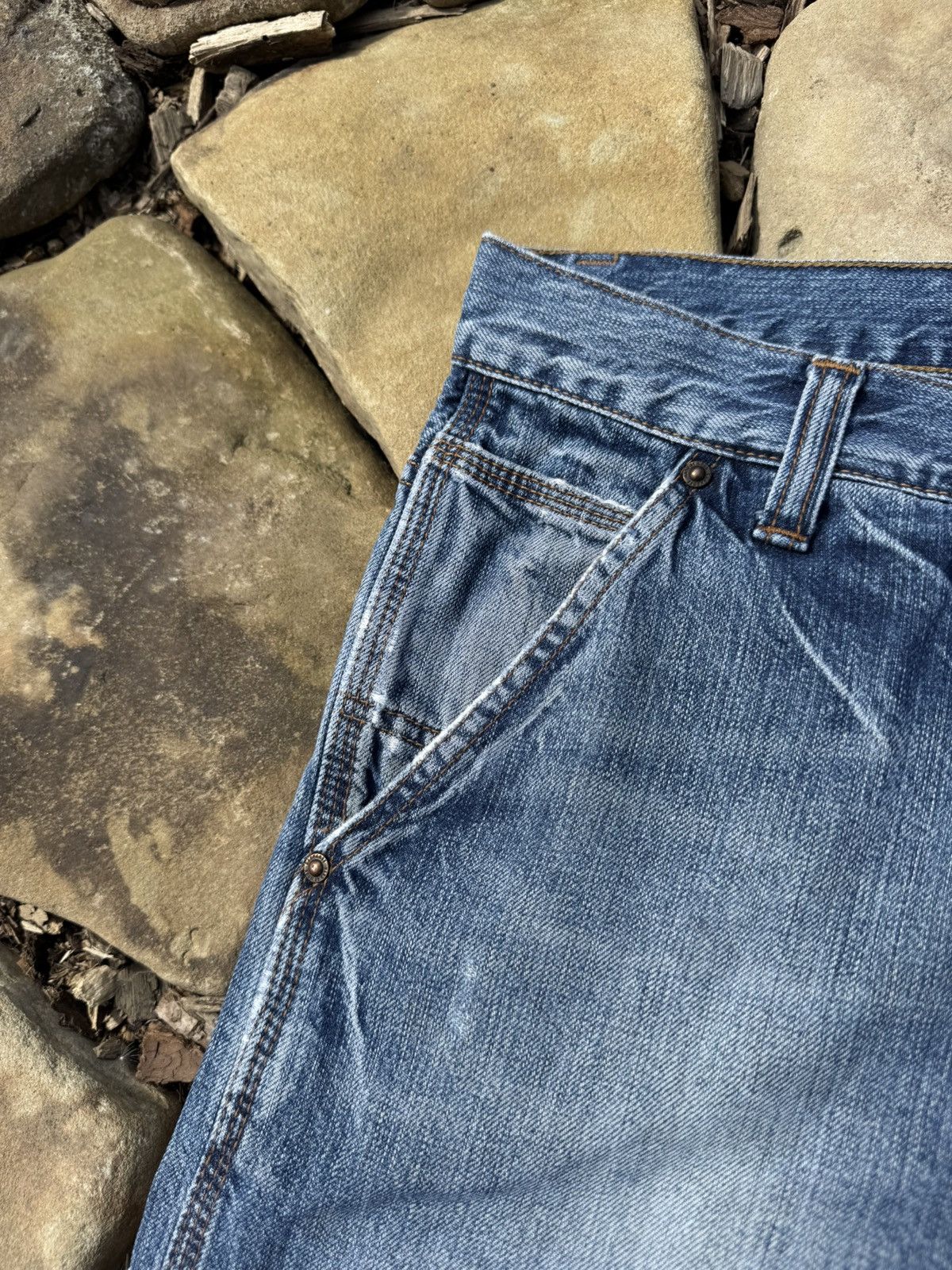 Carhartt Vintage Carhartt Carpenter Distressed Pants Size US 32 / EU 48 - 12 Thumbnail