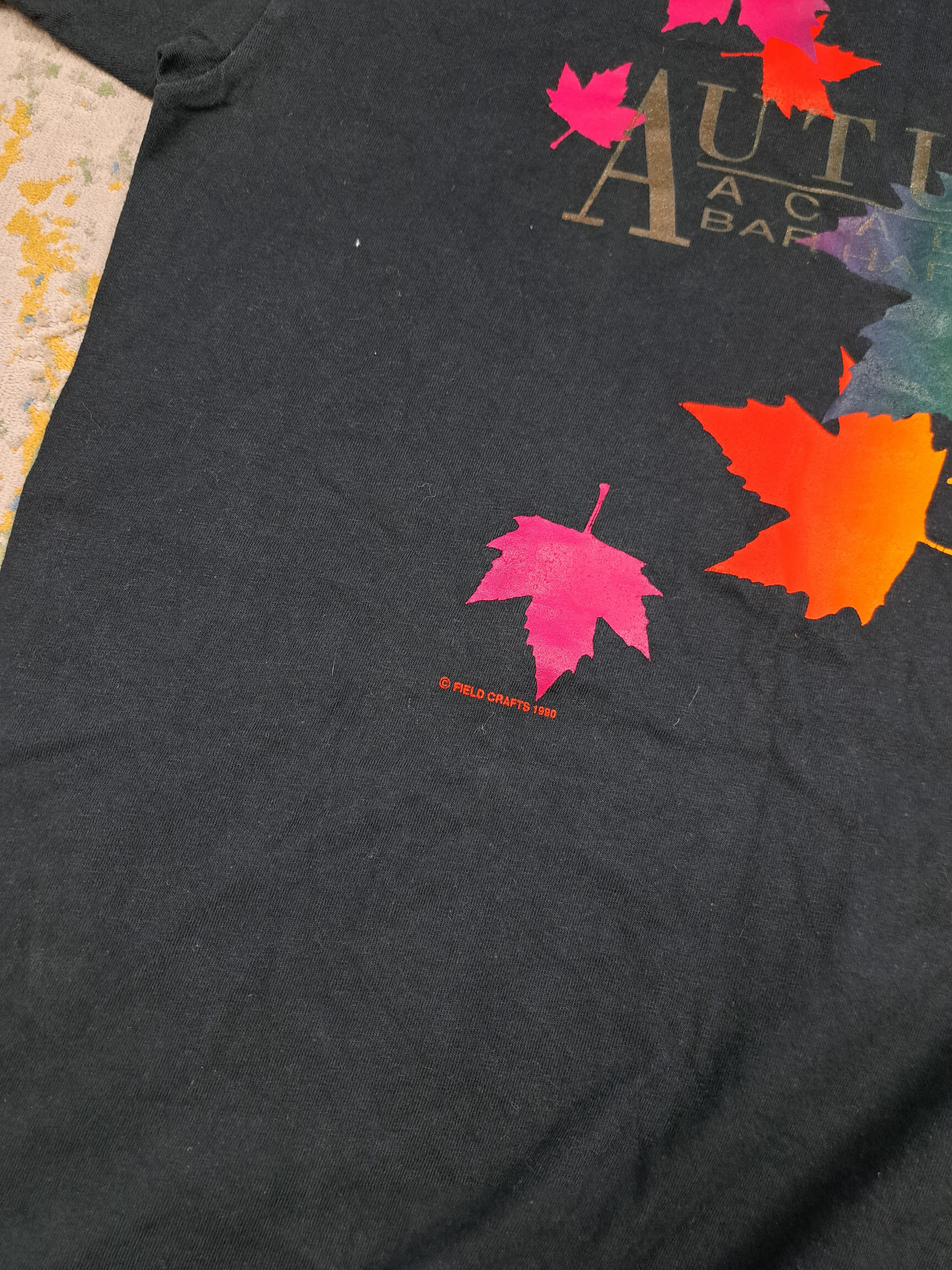 Vintage 1990 Field Crafts Acadia National Park Single Stitch Tee Size US L / EU 52-54 / 3 - 3 Thumbnail
