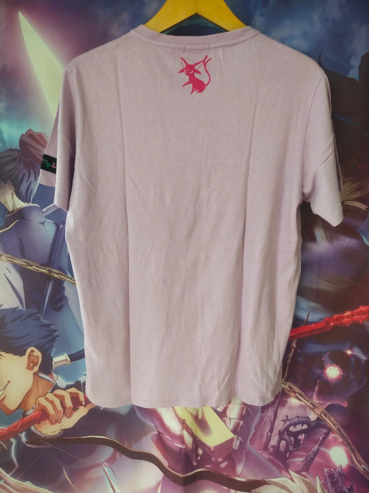 Pokemon Pokemon Center Espeon Pink Anime Game Tee Size US M / EU 48-50 / 2 - 3 Thumbnail