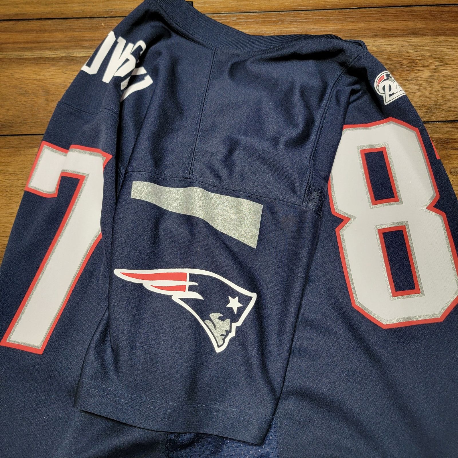 NFL NFL New England Patriots Jersey #87 Gronkowski -Adult Med Size M / US 6-8 / IT 42-44 - 7 Thumbnail