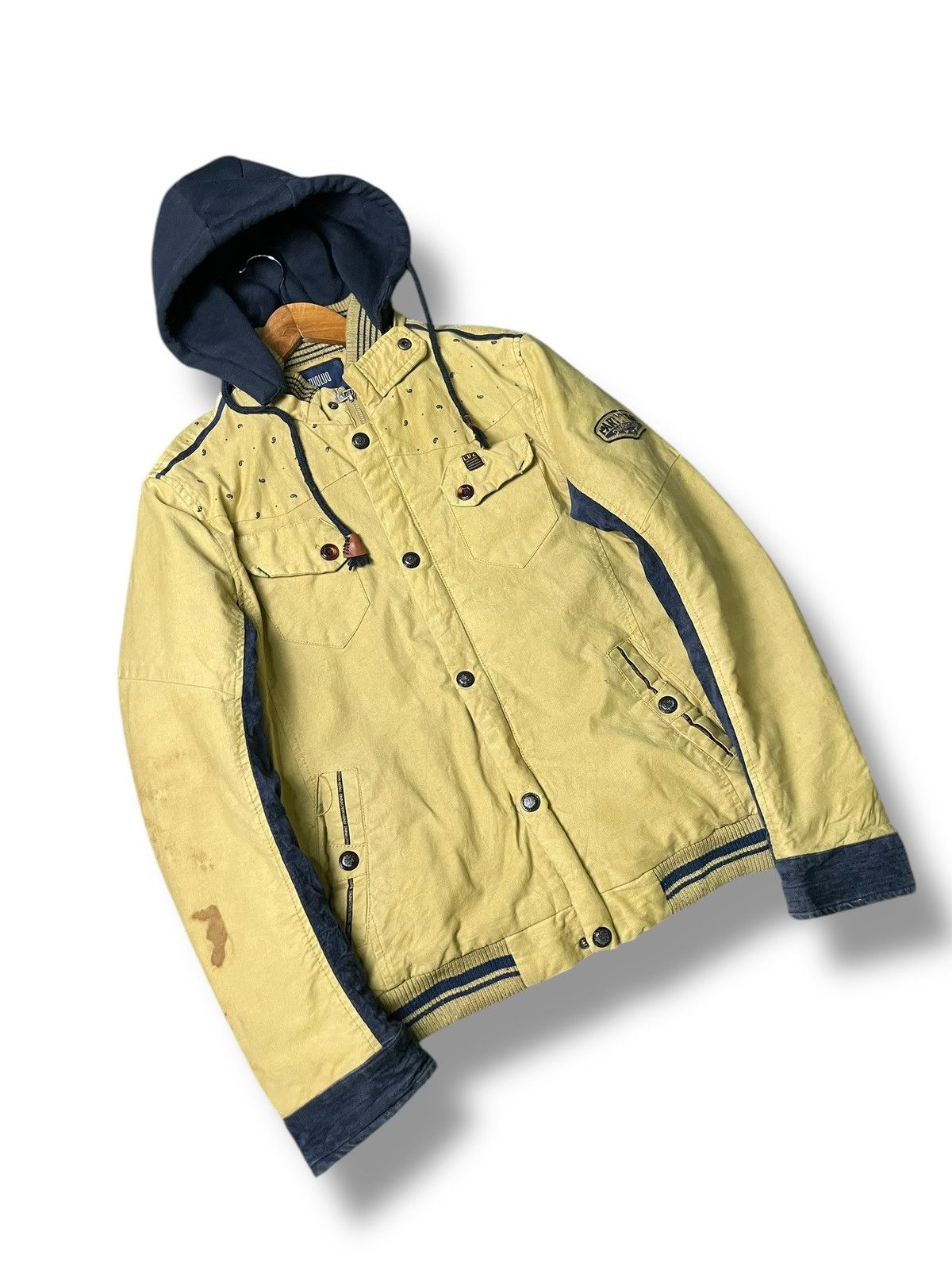 Japanese Brand × Vintage East Zuoluo Menswear Hooded Jacket (77) Size US XL / EU 56 / 4 - 2 Thumbnail
