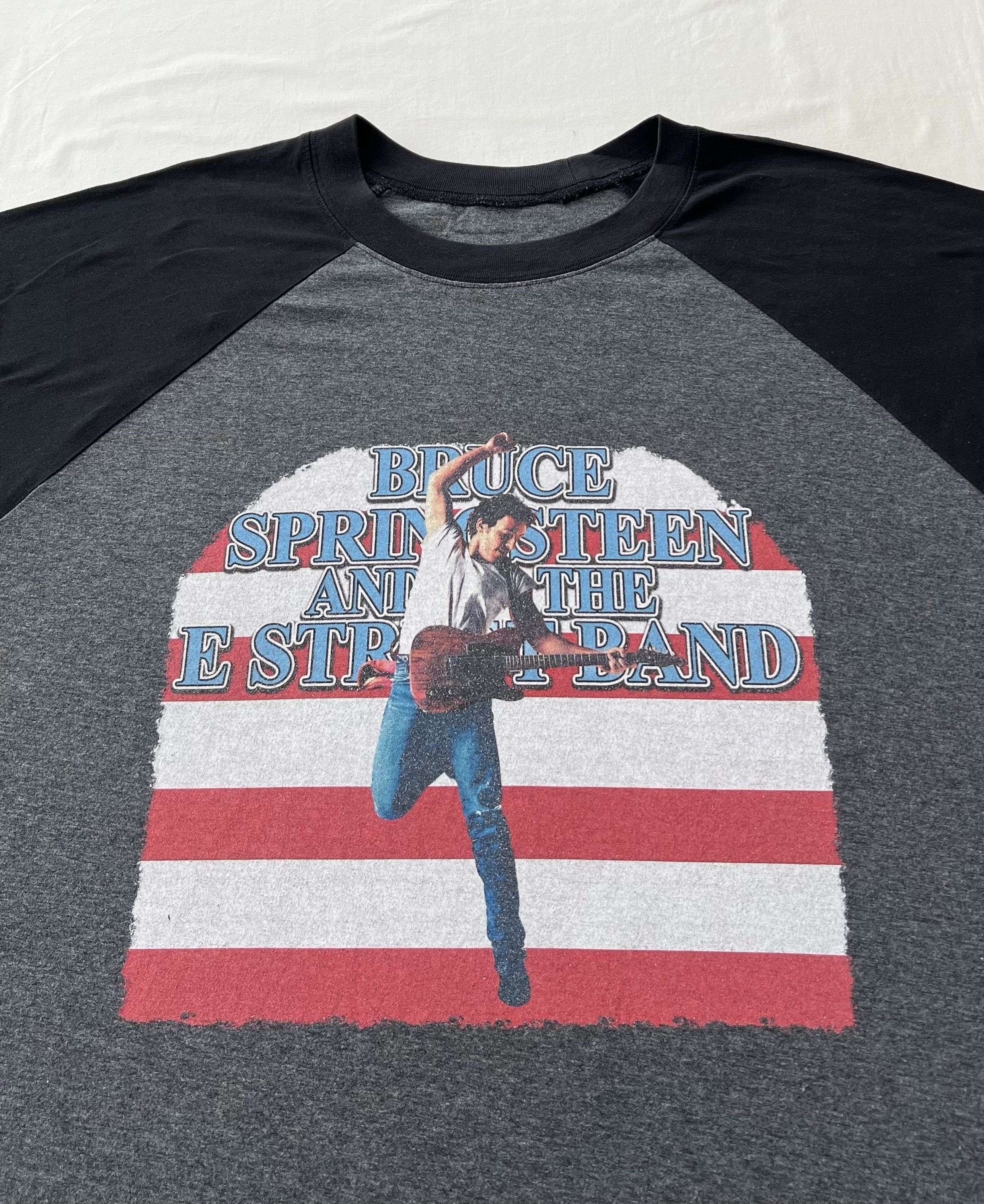 Band Tees Vintage 2000s Bruce Springsteen 3/4 Long Sleeve T-shirt Size US L / EU 52-54 / 3 - 3 Thumbnail
