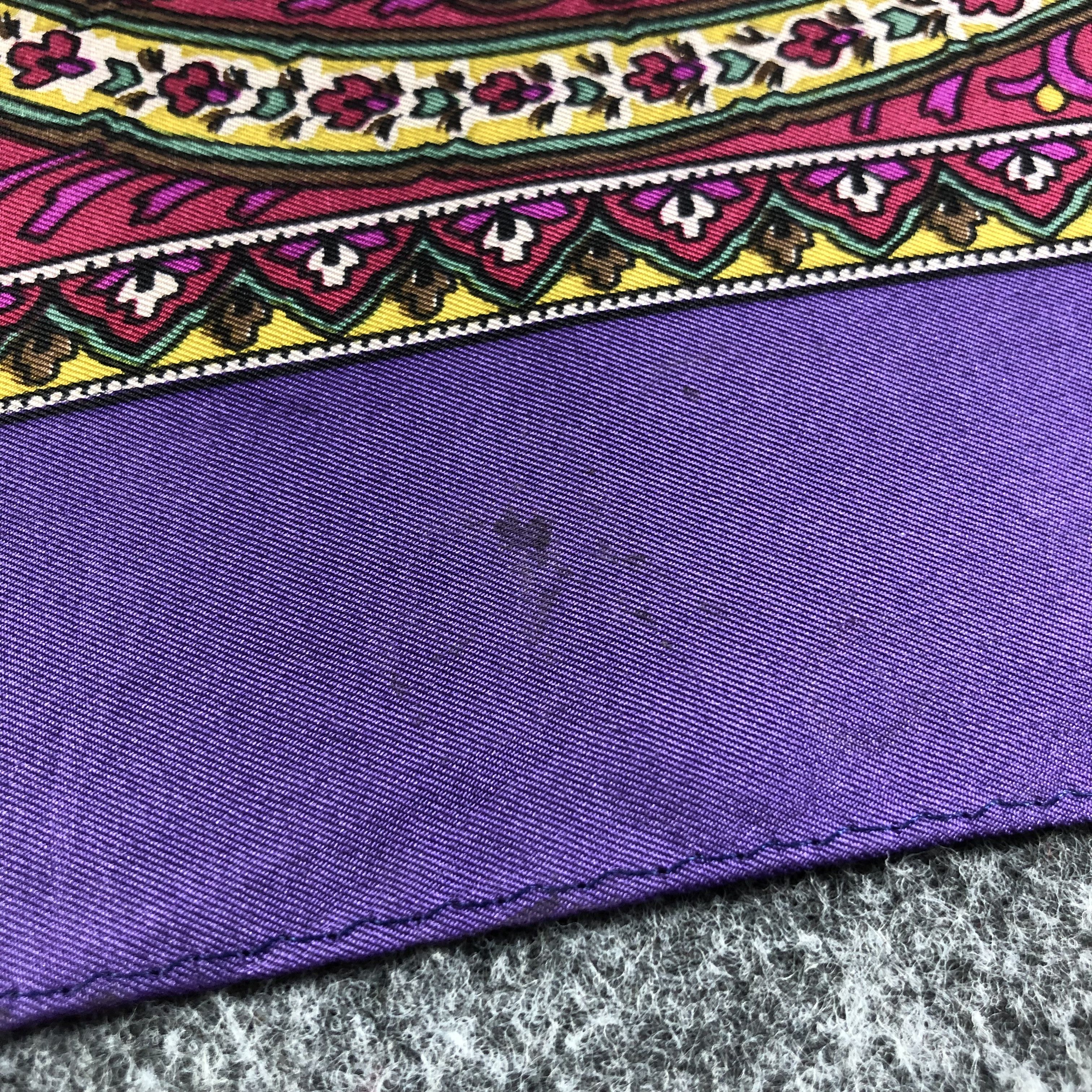Hardy Amies Hardy Amies Paisley Silk Scarf M799 Size ONE SIZE - 6 Thumbnail