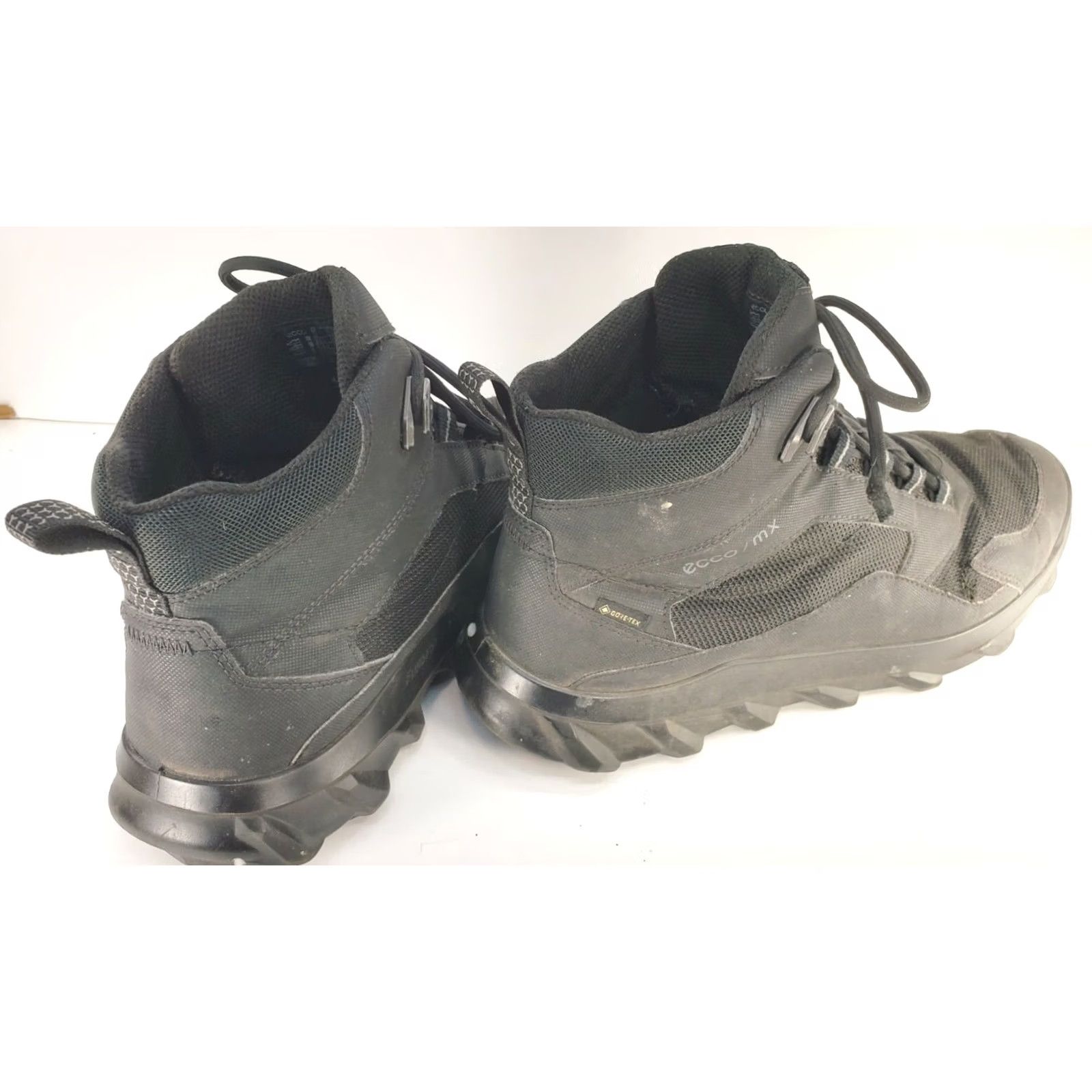 Ecco Ecco MX GTX Black, Goretex Waterproof Hiking Boots Mens 9-9.5 M Ankle Boots Waterproof Hiking Shoes Mens 9-9.5 Black ECCO 43 EU 9 UK 9 US Size US 9.5 / EU 42-43 - 4 Thumbnail