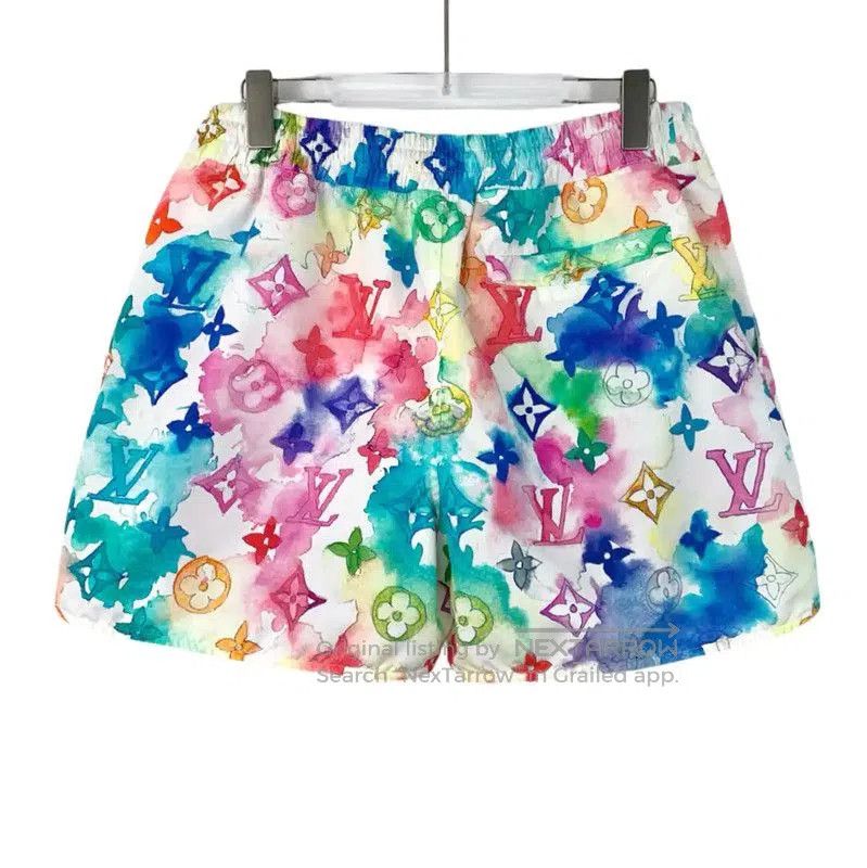 Louis Vuitton Louis Vuitton Colorful Nylon Women's Shorts . Size 24" / US 00 / IT 34 - 2 Thumbnail