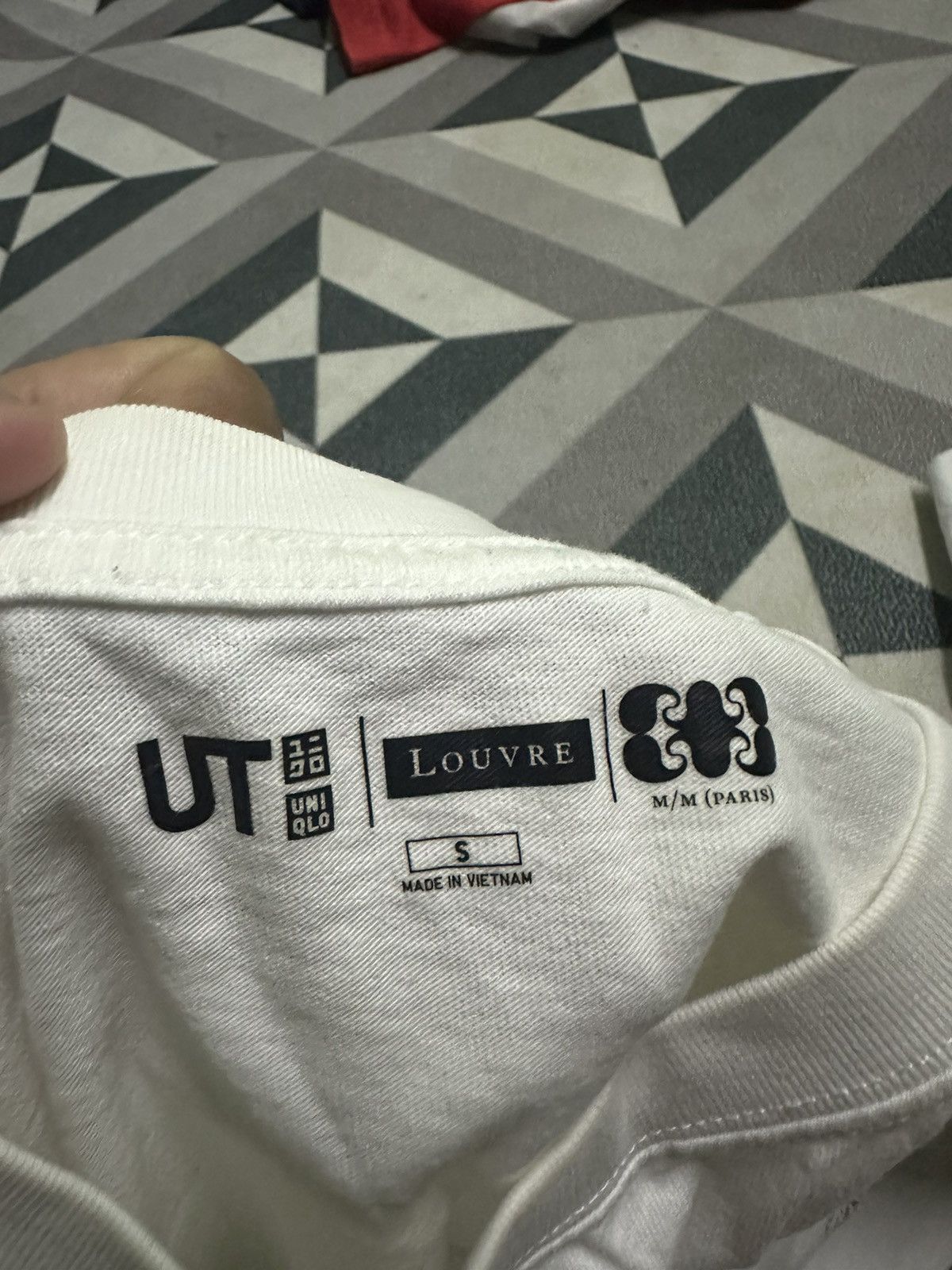 Uniqlo Uniqlo x Louvre x m/m paris overprinted tee Size US S / EU 44-46 / 1 - 4 Thumbnail