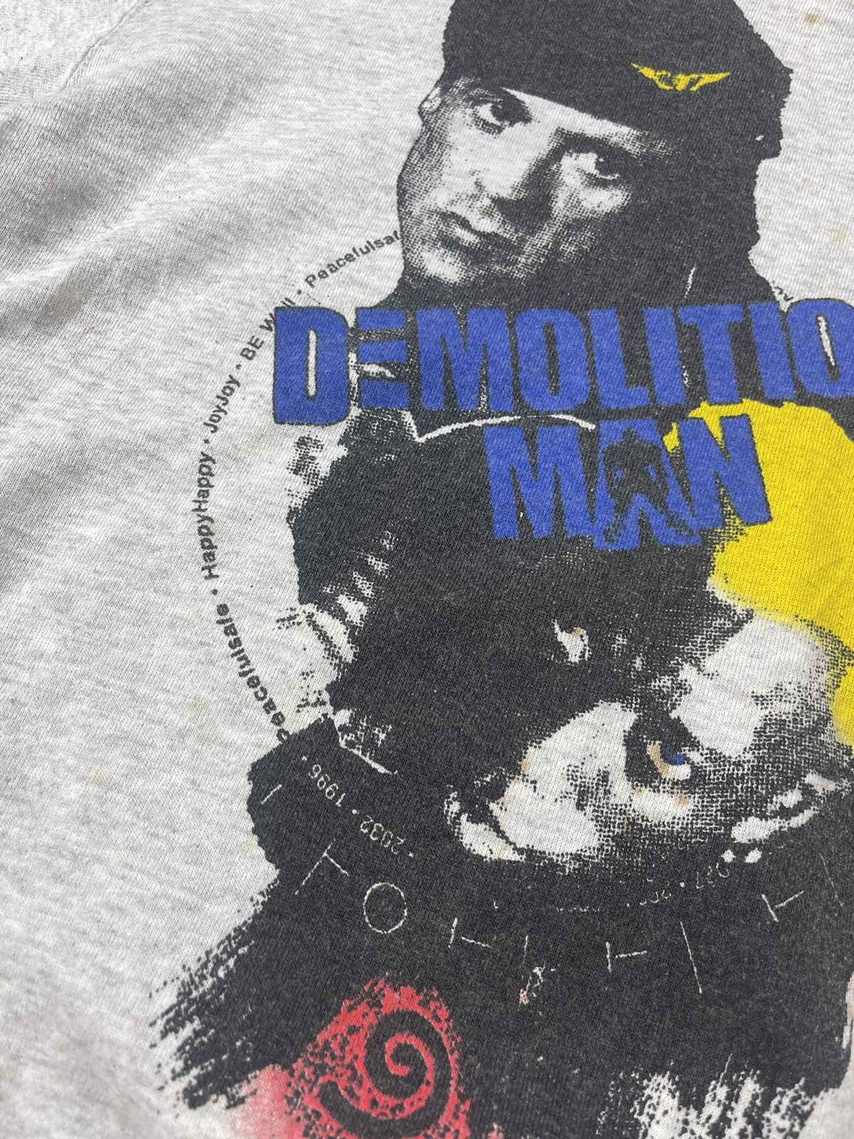 Vintage 🔥 90’s Film Demolition Man Wesley Snipes & Sylvester Movie Size US L / EU 52-54 / 3 - 6 Thumbnail