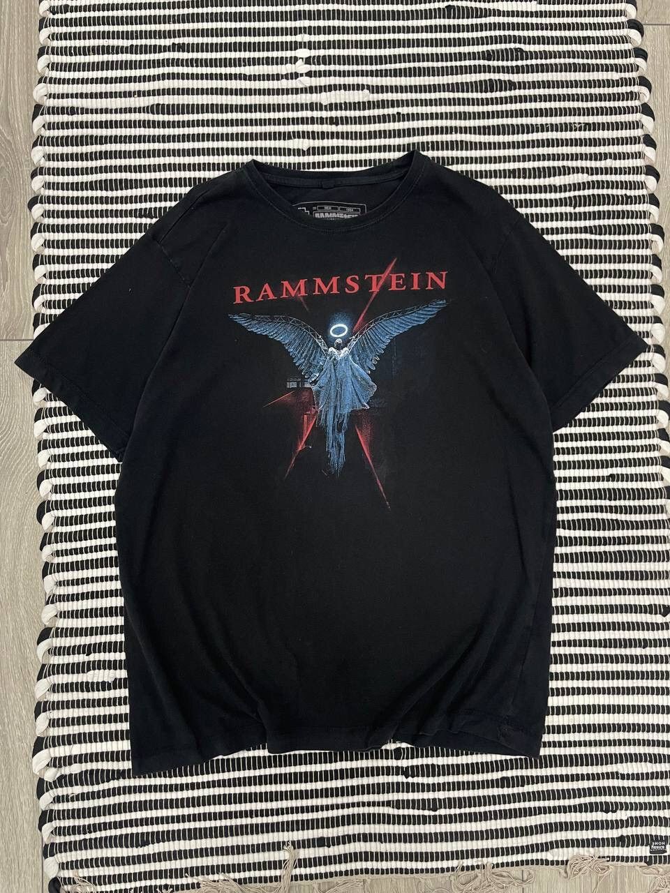Band Tees × Japanese Brand × Vintage Vintage Rammstein Du Ich Wir Ihr Tee T-Shirt Y2K Size US XL / EU 56 / 4 - 1 Thumbnail
