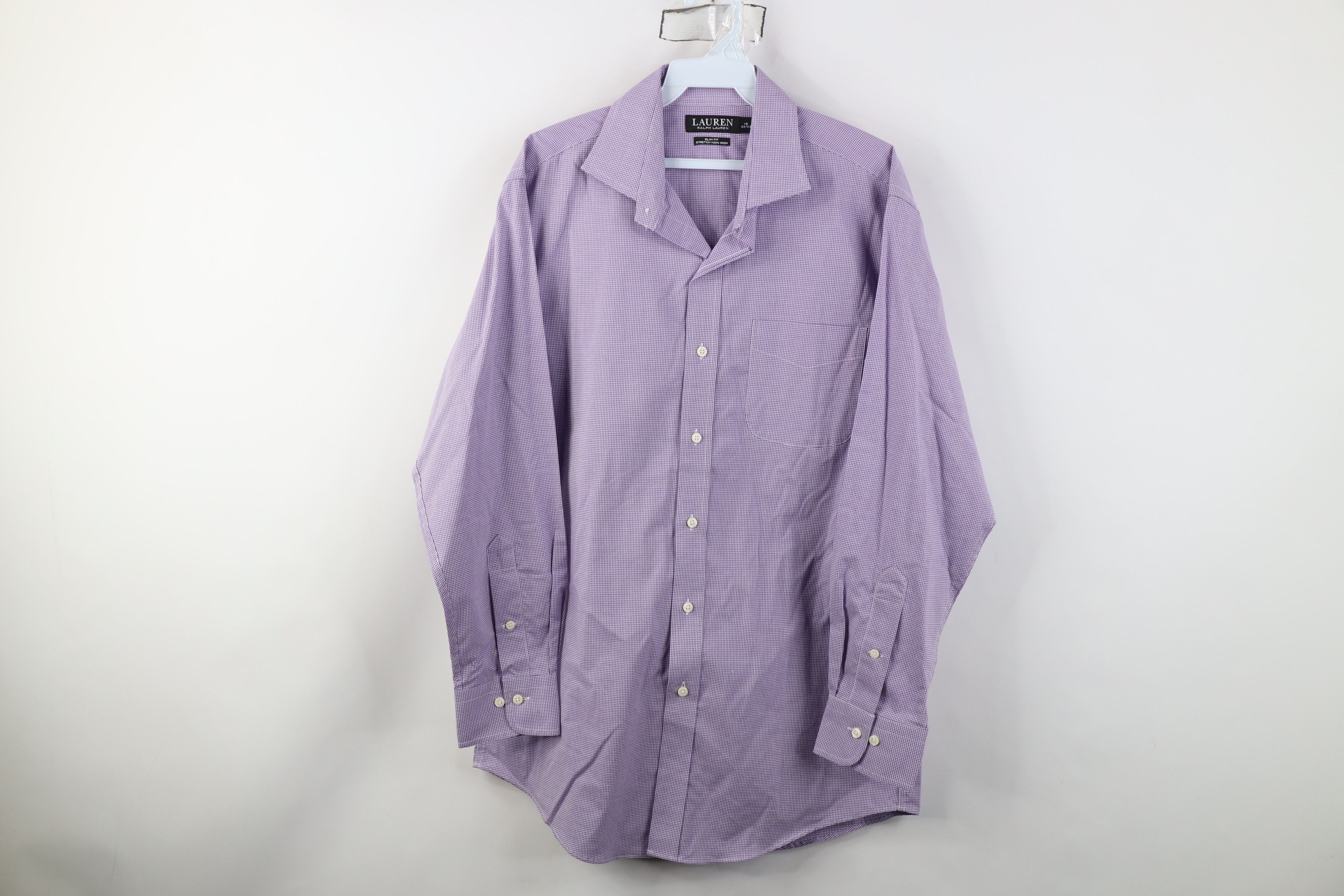Ralph Lauren Ralph Lauren Black Label Fit Stretch Collared Button Shirt Size US M / EU 48-50 / 2 - 1 Thumbnail