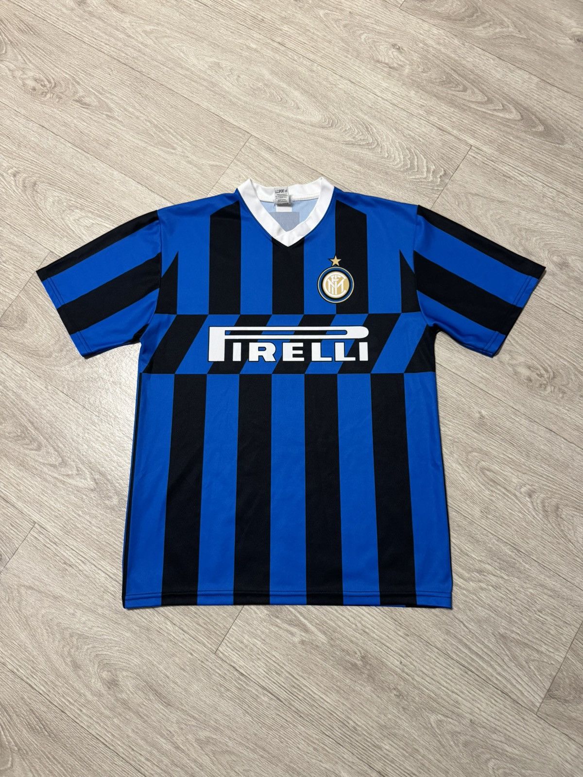 Vintage 🔷Inter Milan Lukaku #9 Soccer jersey🔷 Size US M / EU 48-50 / 2 - 1 Thumbnail