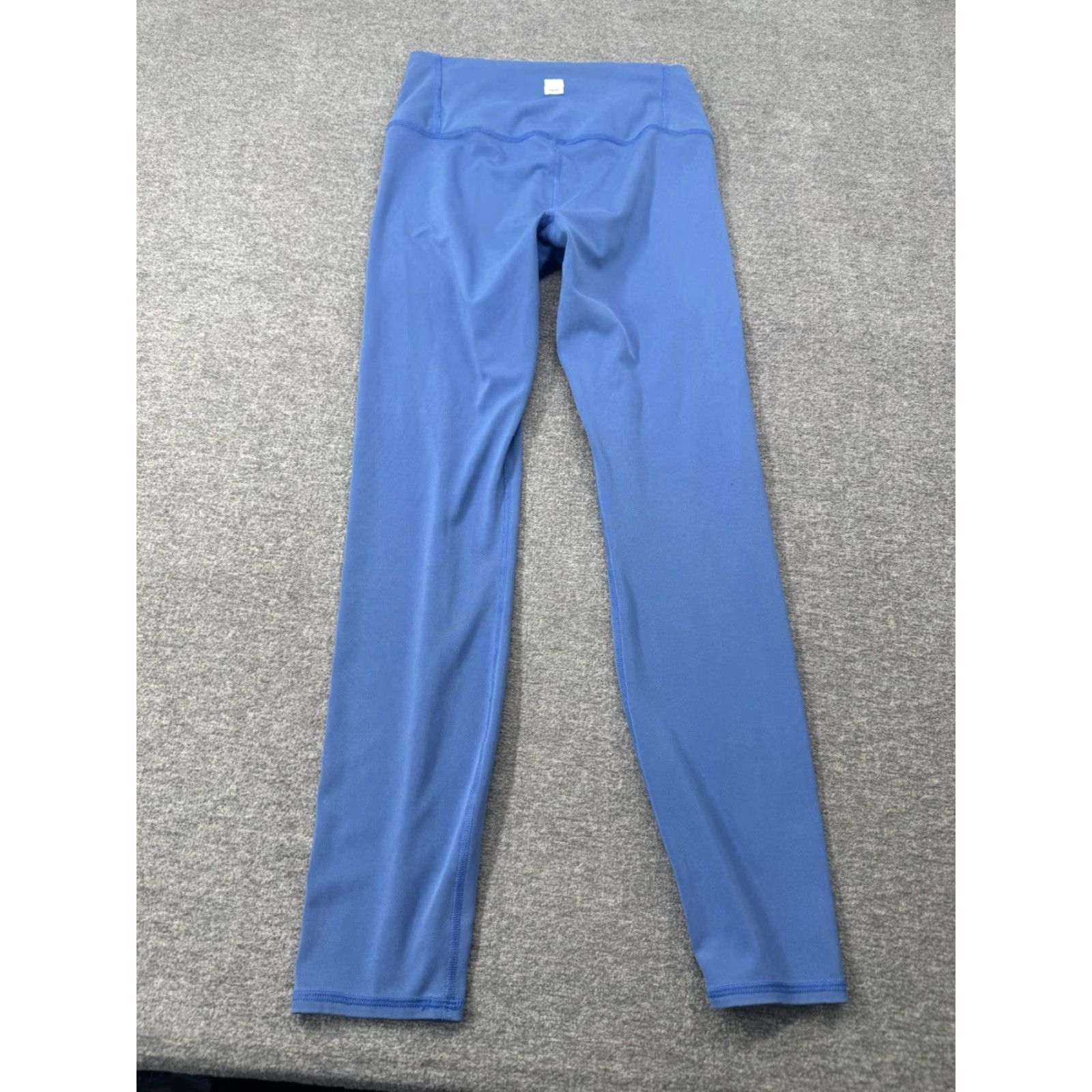 Vuori Vuori Washed Studio Leggings Women's Medium Cerulean Blue High Rise Stretch Yoga Size 42" / US 20 - 7 Thumbnail