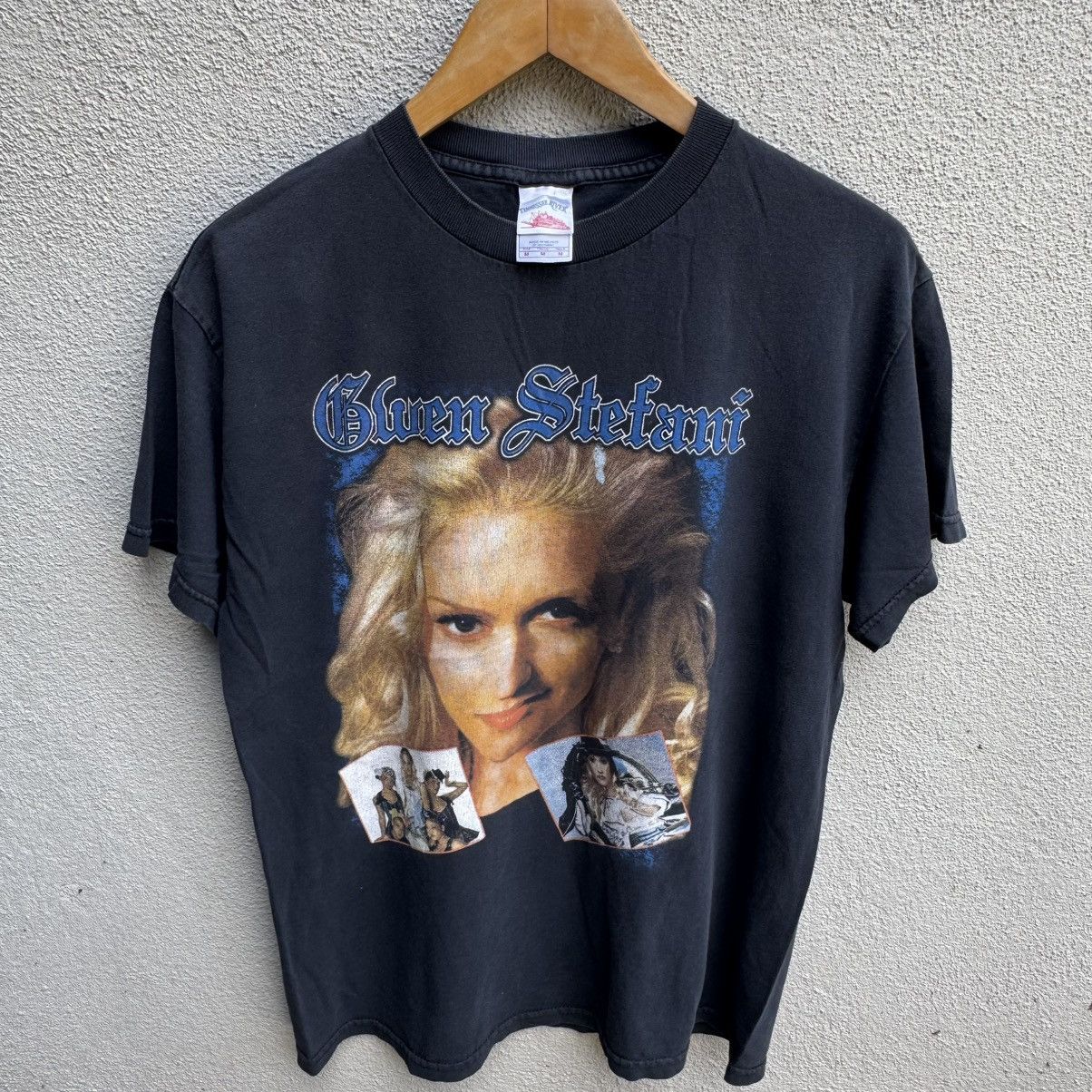 Band Tees Vintage rare GWEN STEFANI y2k tour Black Eyed Peas Size US M / EU 48-50 / 2 - 2 Thumbnail