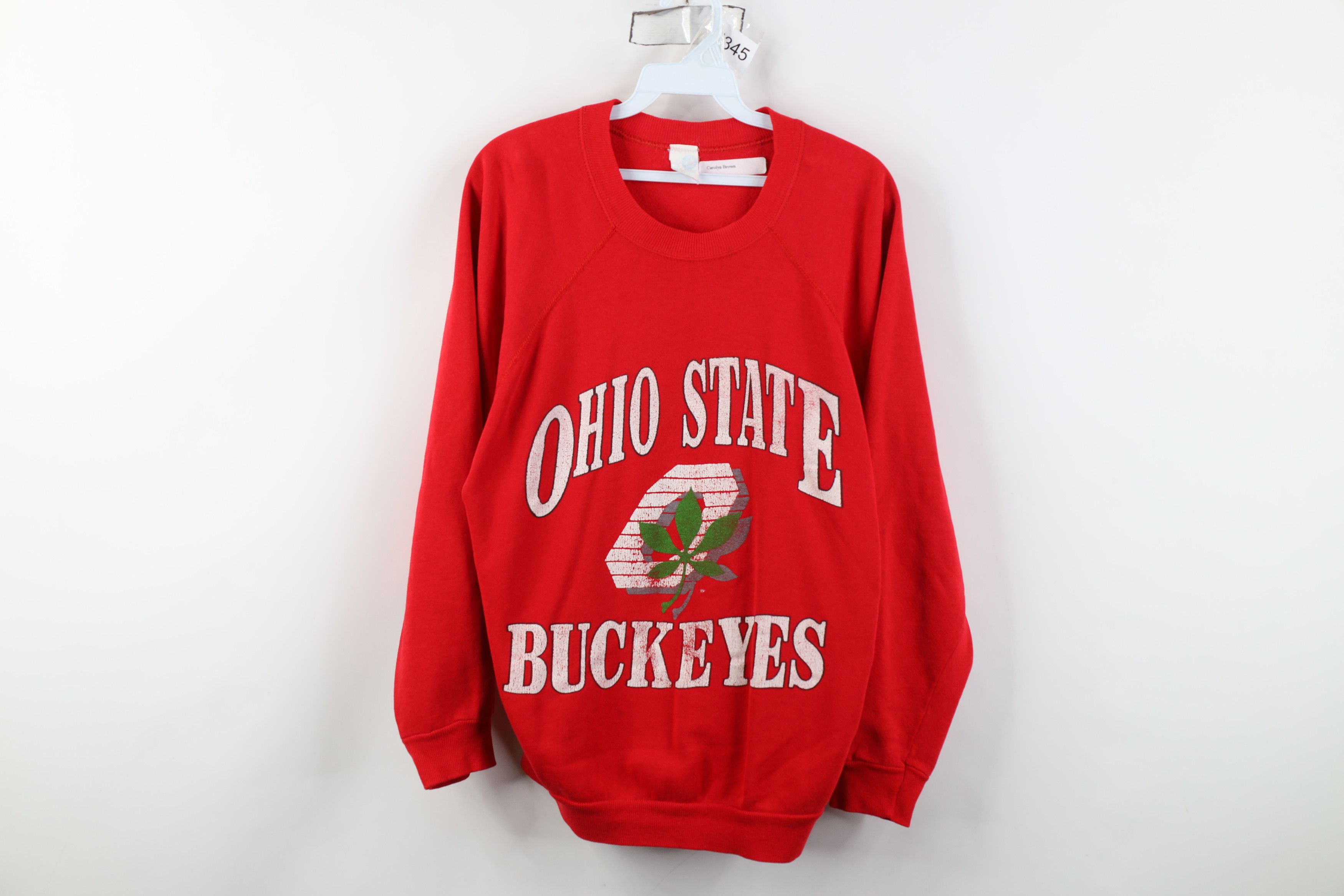 Vintage Vintage 70s 80s Ohio State University Crewneck Sweatshirt Size L / US 10 / IT 46 - 1 Thumbnail
